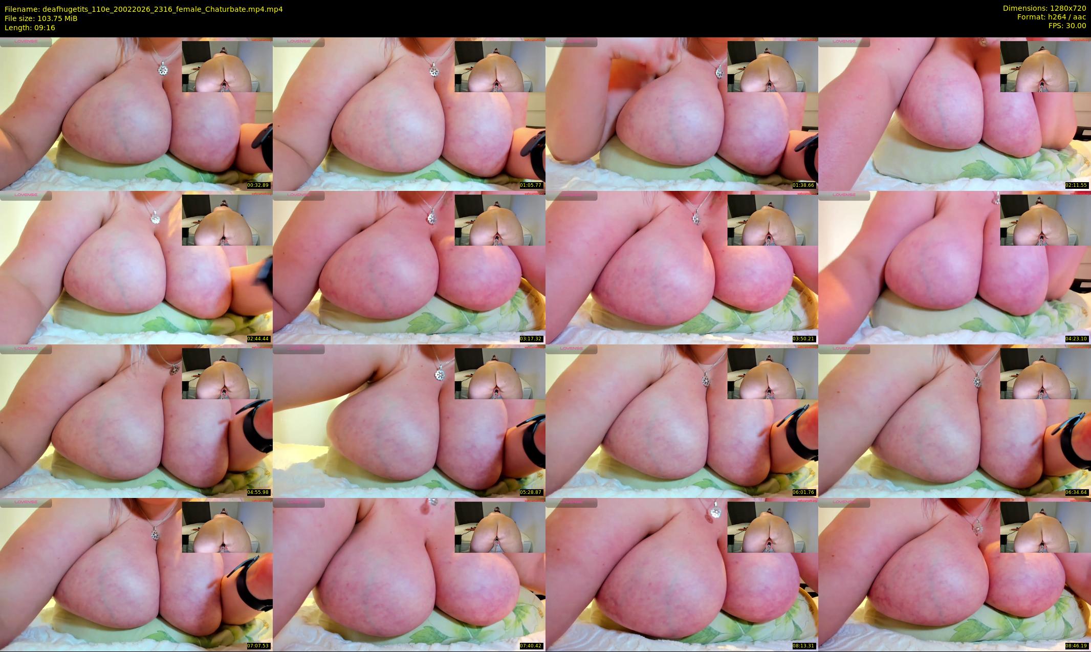 deafhugetits_110e — 10 minute Chaturbate female cam show recording, 720p, Feb 20, 2026