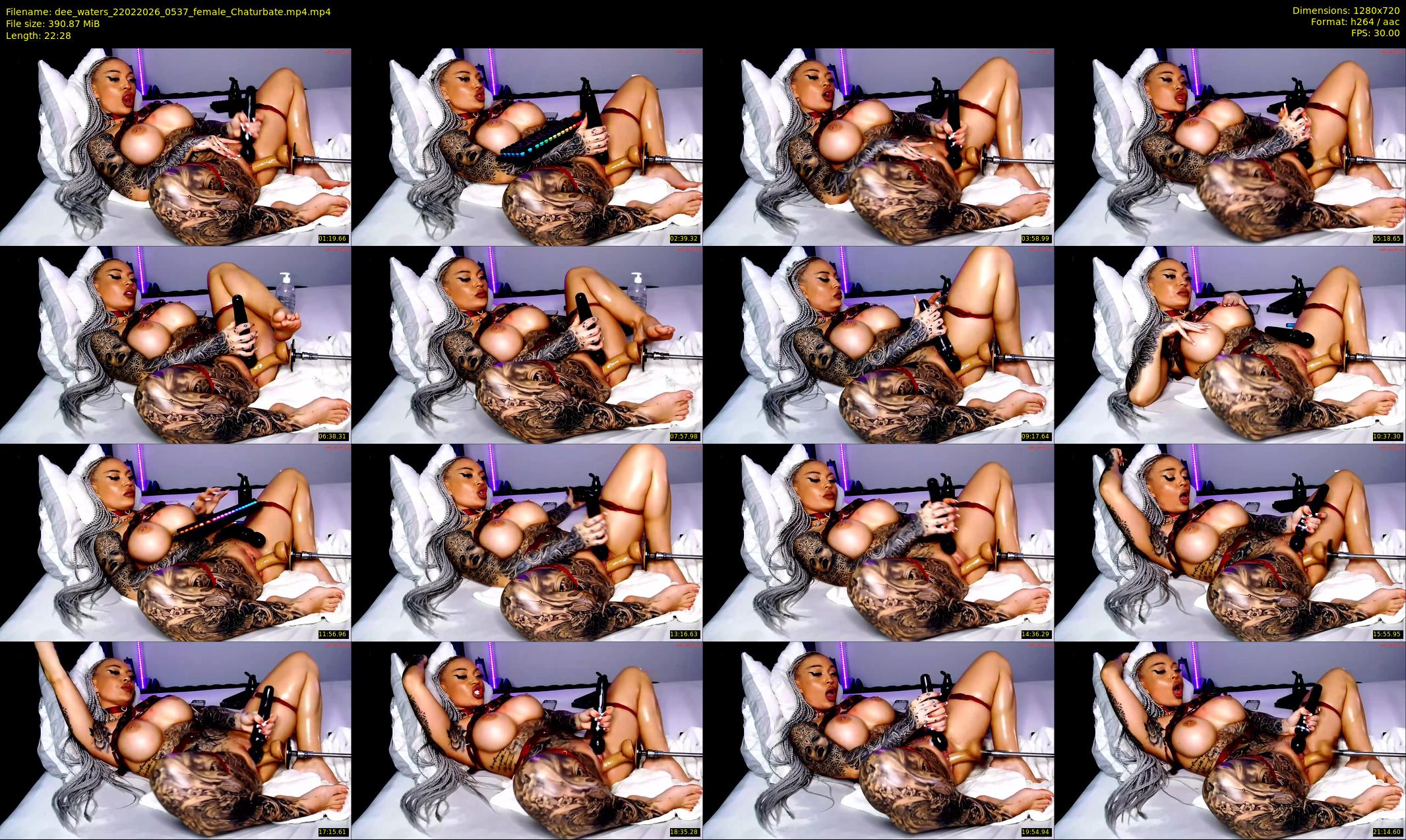 dee_waters — 23 minute Chaturbate female cam show recording, 720p, Feb 22, 2026