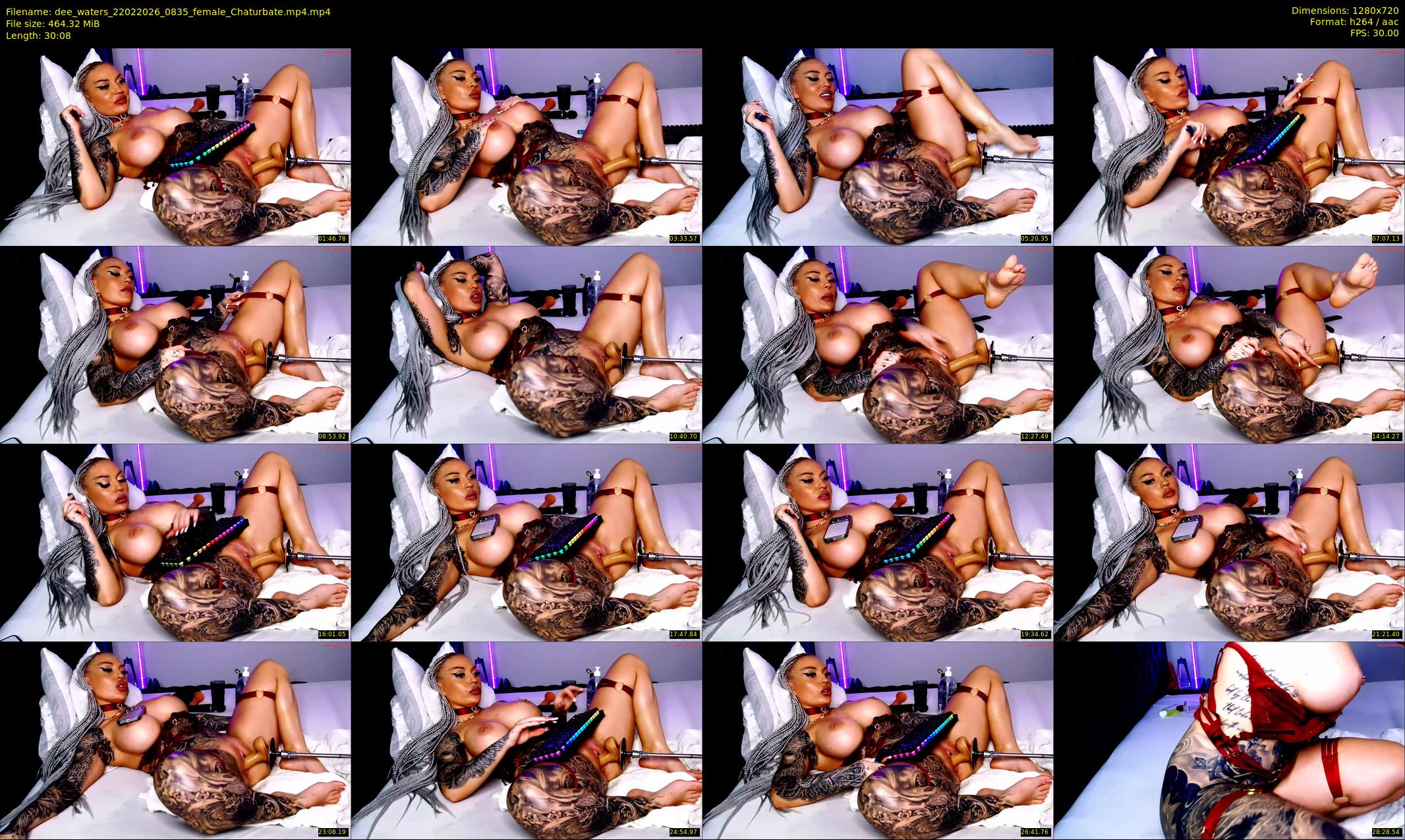 dee_waters — 31 minute Chaturbate female cam show recording, 720p, Feb 22, 2026
