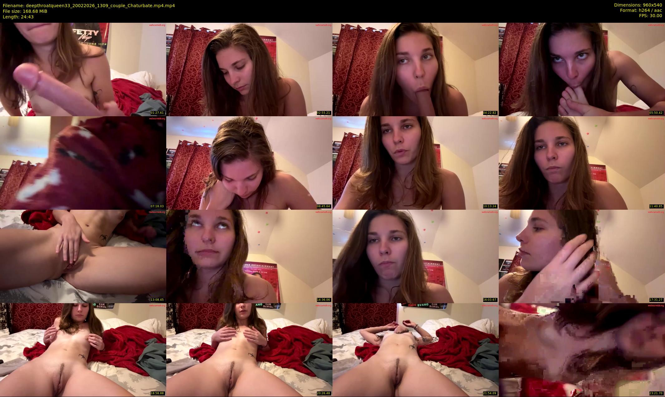 deepthroatqueen33 — 25 minute Chaturbate female cam show recording, 480p, Feb 20, 2026