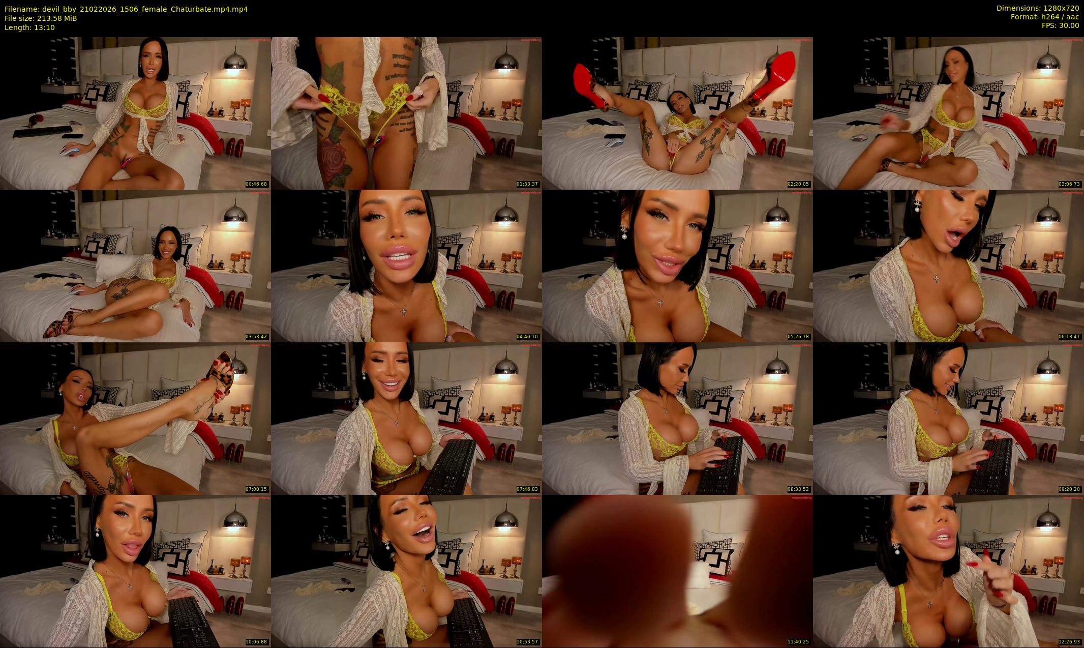 devil_bby — 14 minute Chaturbate female cam show recording, 720p, Feb 21, 2026