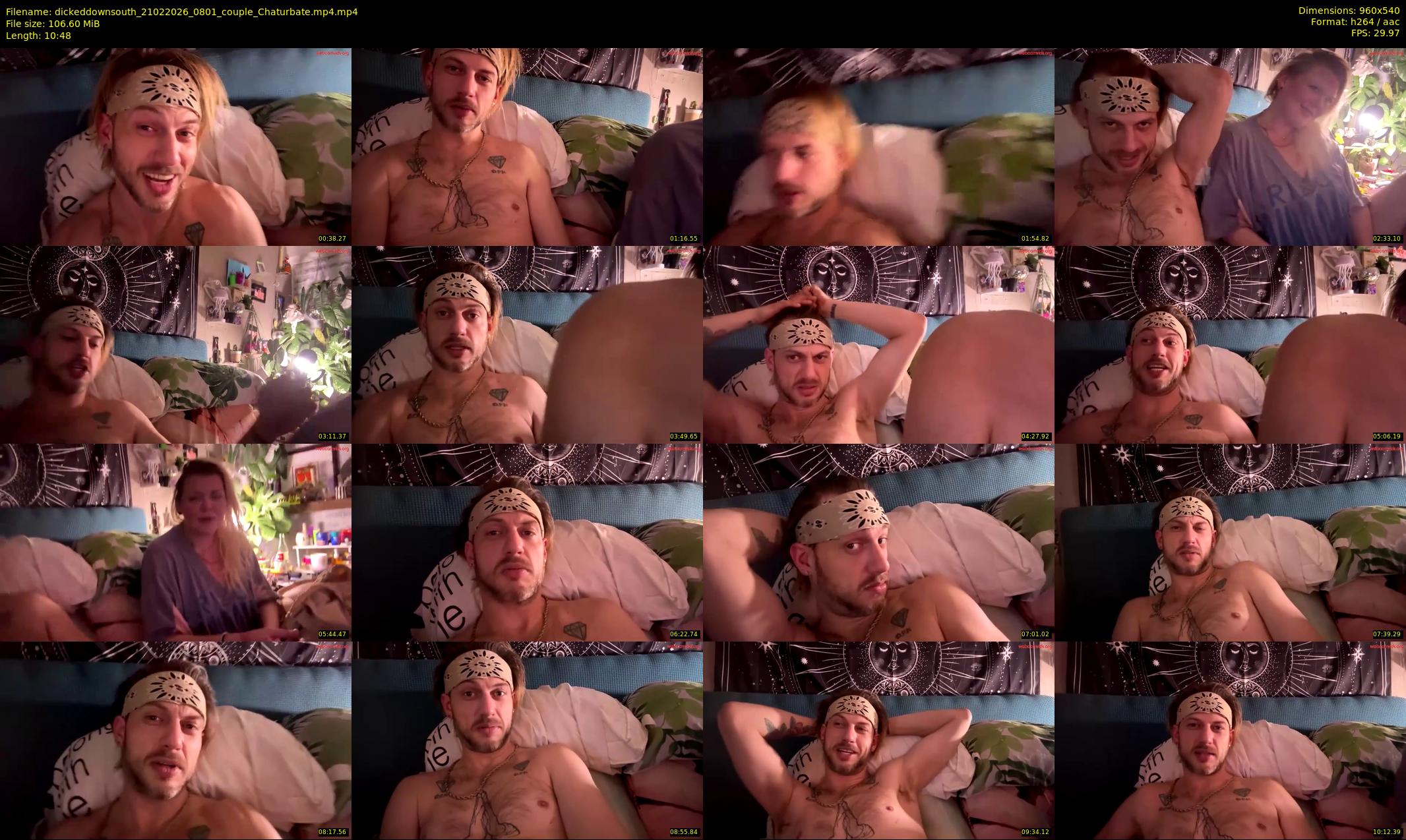 dickeddownsouth — 11 minute Chaturbate couple cam show recording, 480p, Feb 21, 2026