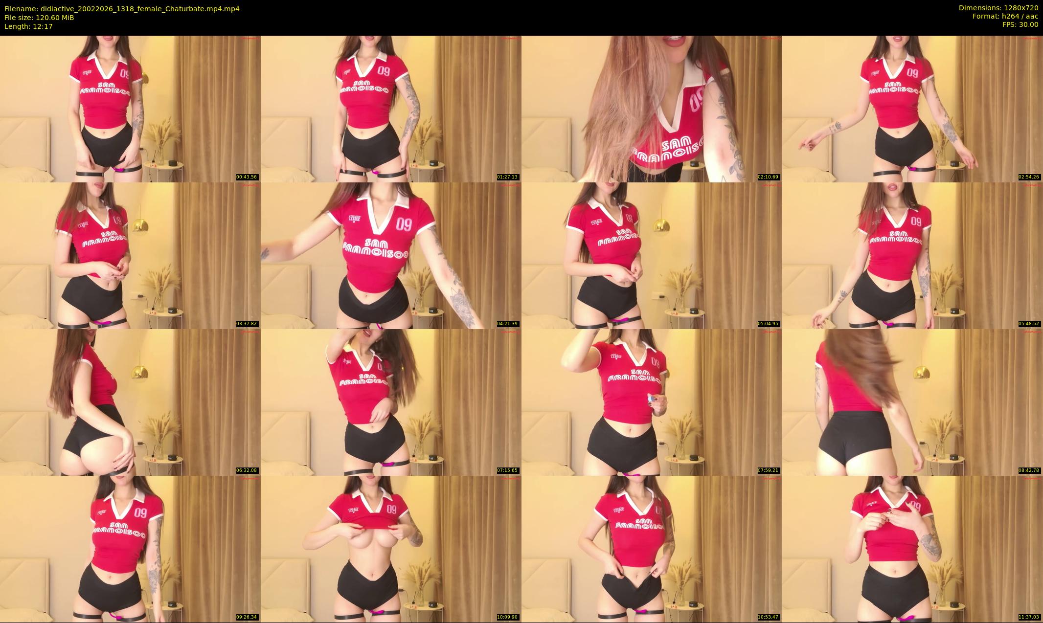 didiactive — 13 minute Chaturbate female cam show recording, 720p, Feb 20, 2026