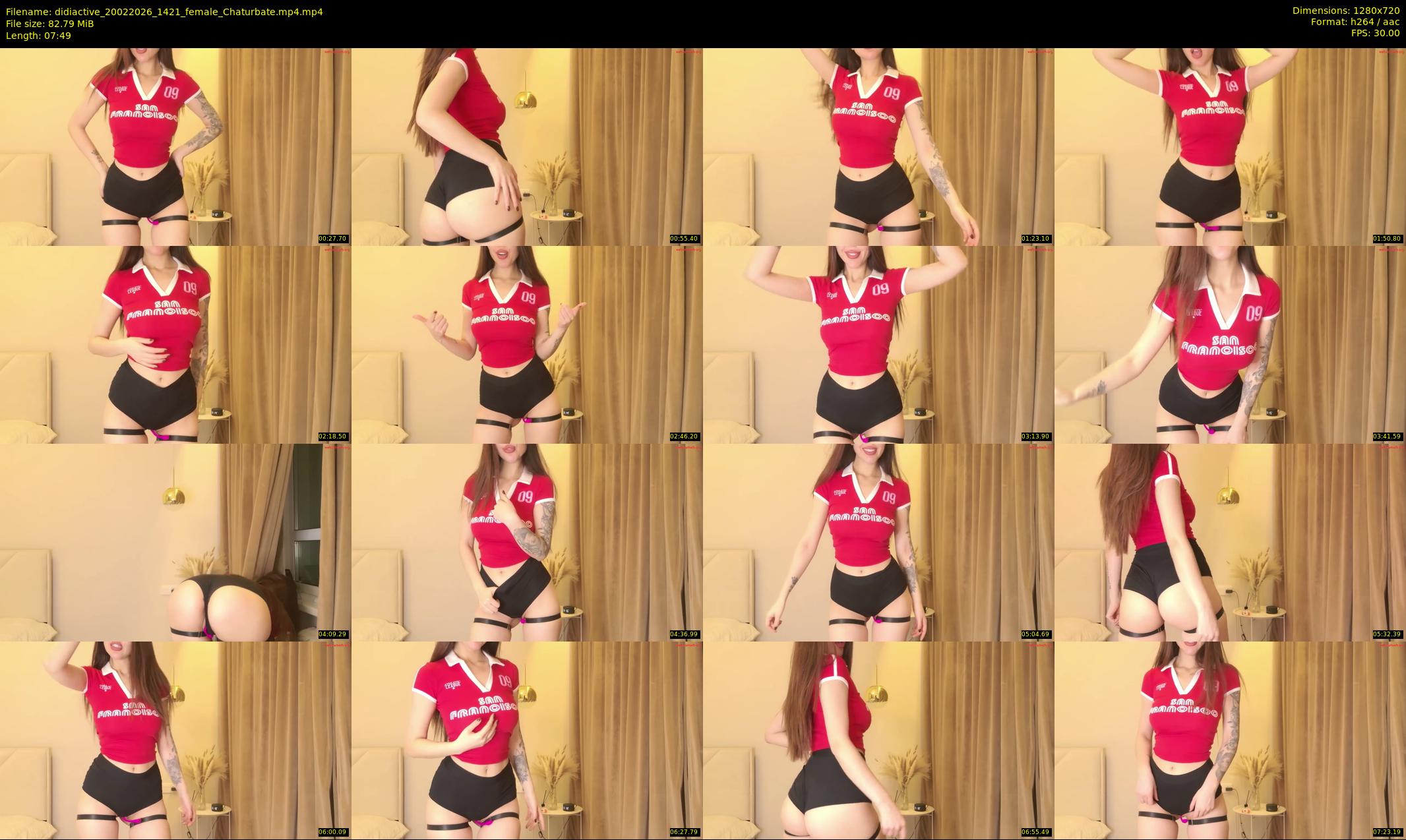 didiactive — 8 minute Chaturbate female cam show recording, 720p, Feb 20, 2026