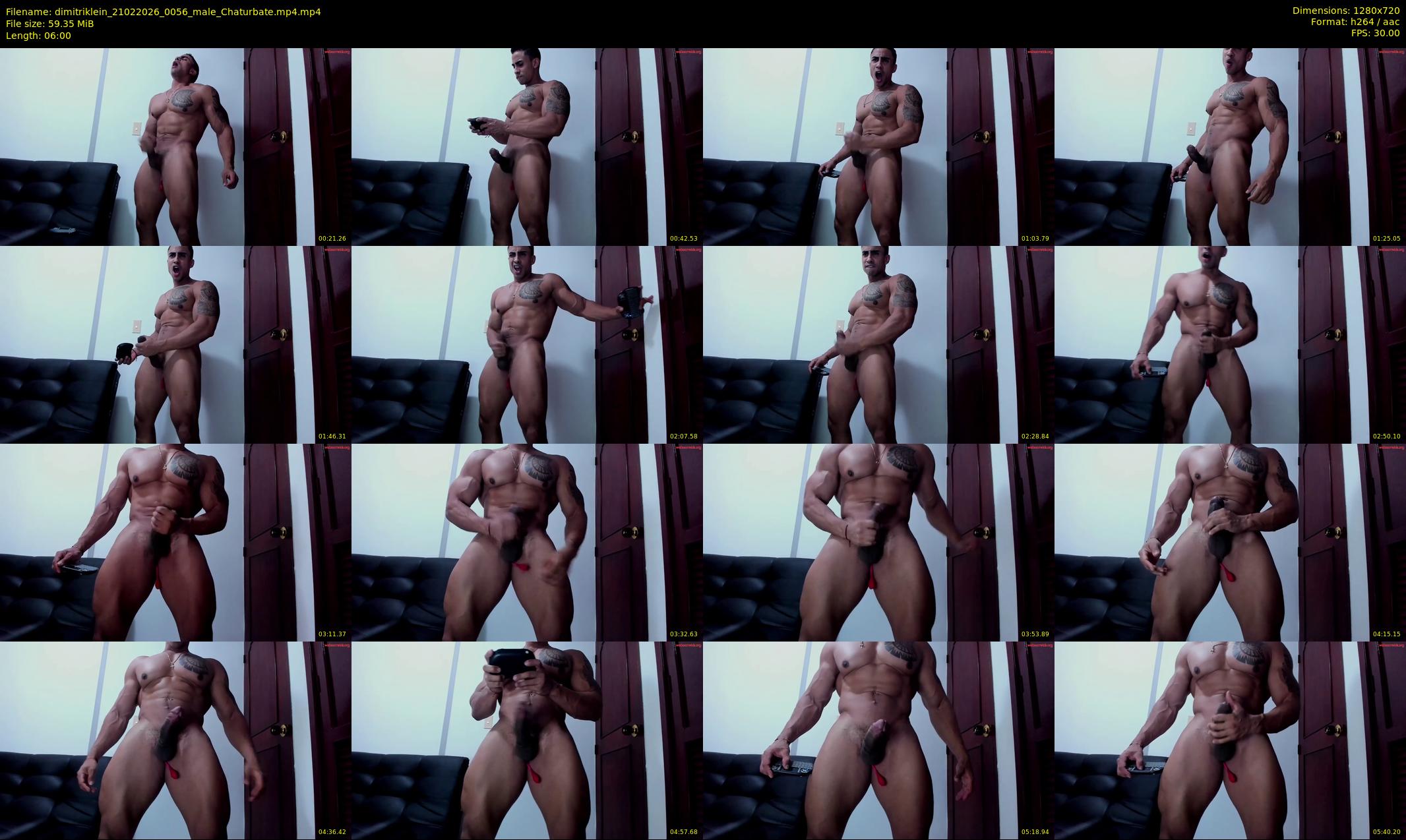 dimitriklein — 6 minute Chaturbate male cam show recording, 720p, Feb 21, 2026