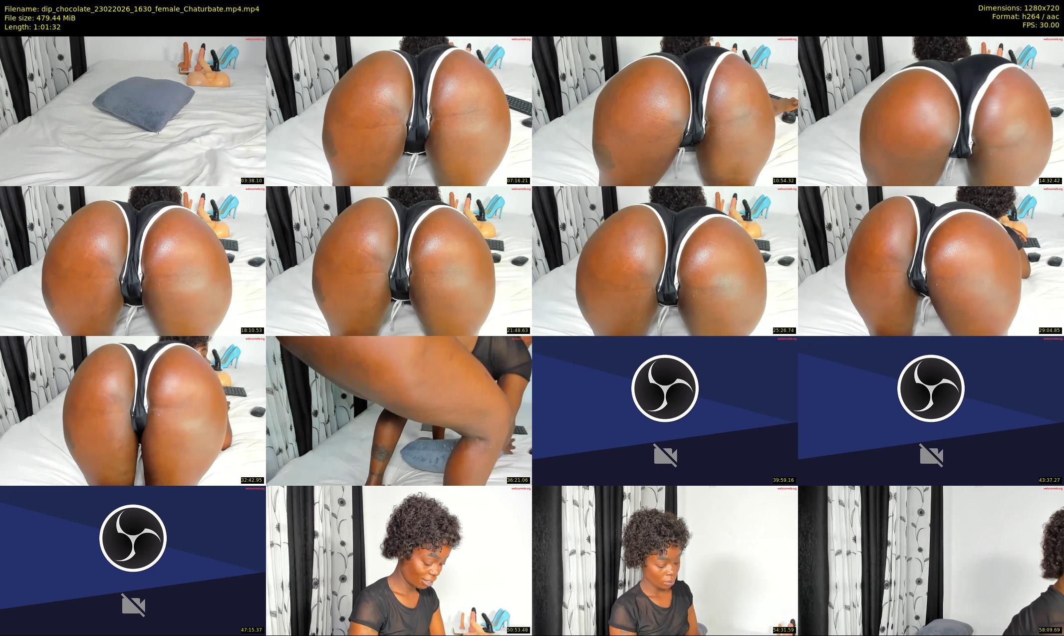 dip_chocolate — 62 minute Chaturbate couple cam show recording, 720p, Feb 23, 2026
