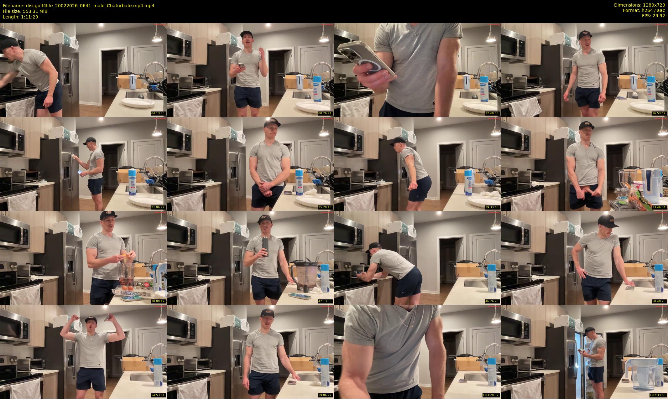 discgolf4life — 72 minute Chaturbate male cam show recording, 720p, Feb 20, 2026
