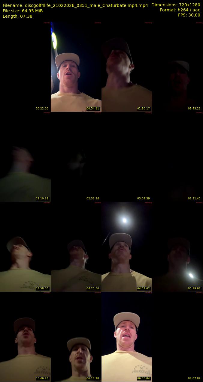 discgolf4life — 8 minute Chaturbate male cam show recording, 1080p, Feb 21, 2026