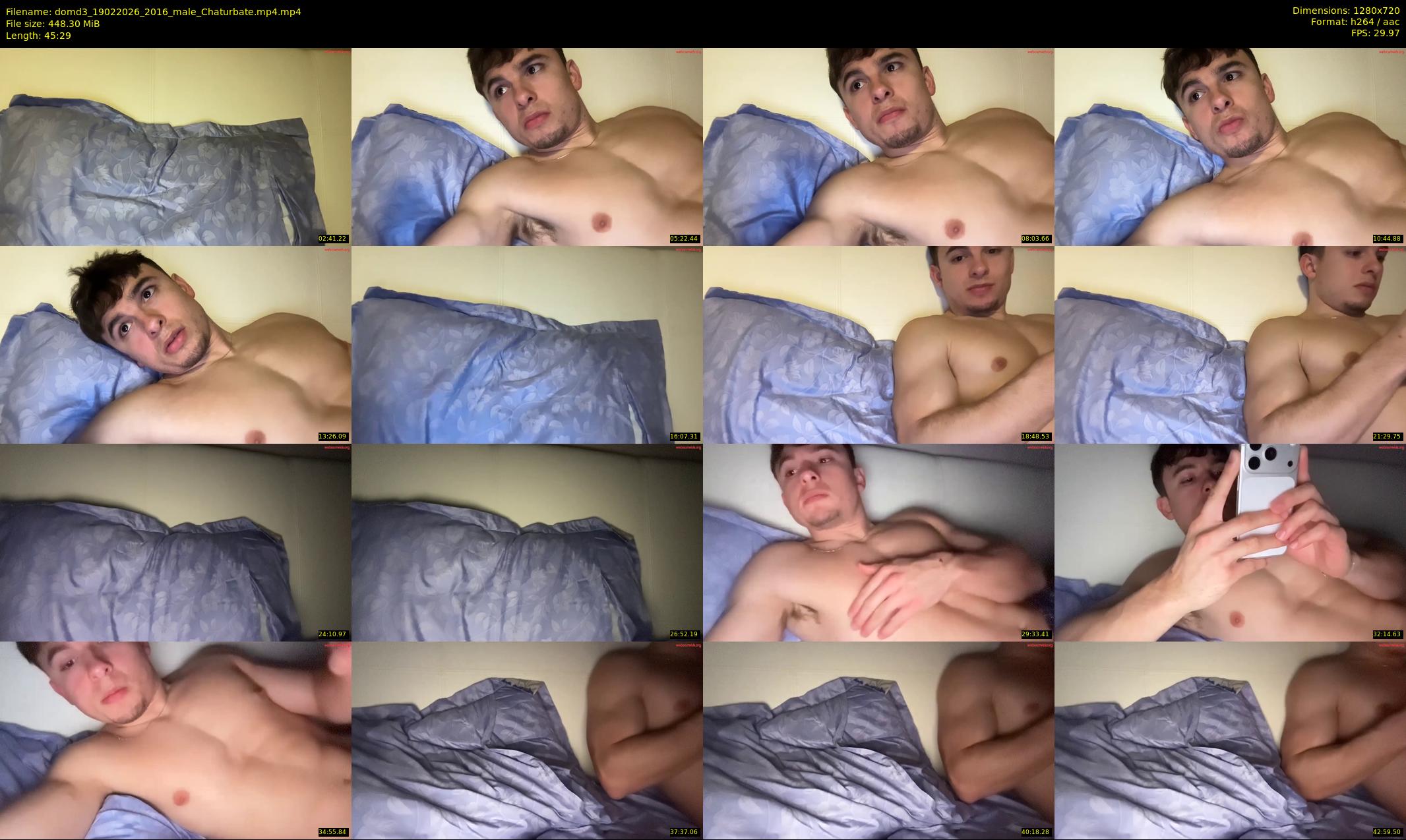 domd3 — 46 minute Chaturbate male cam show recording, 720p, Feb 19, 2026