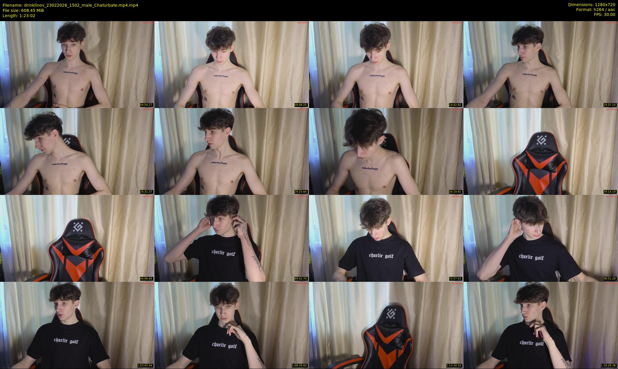 drinklinov — 84 minute Chaturbate male cam show recording, 720p, Feb 23, 2026