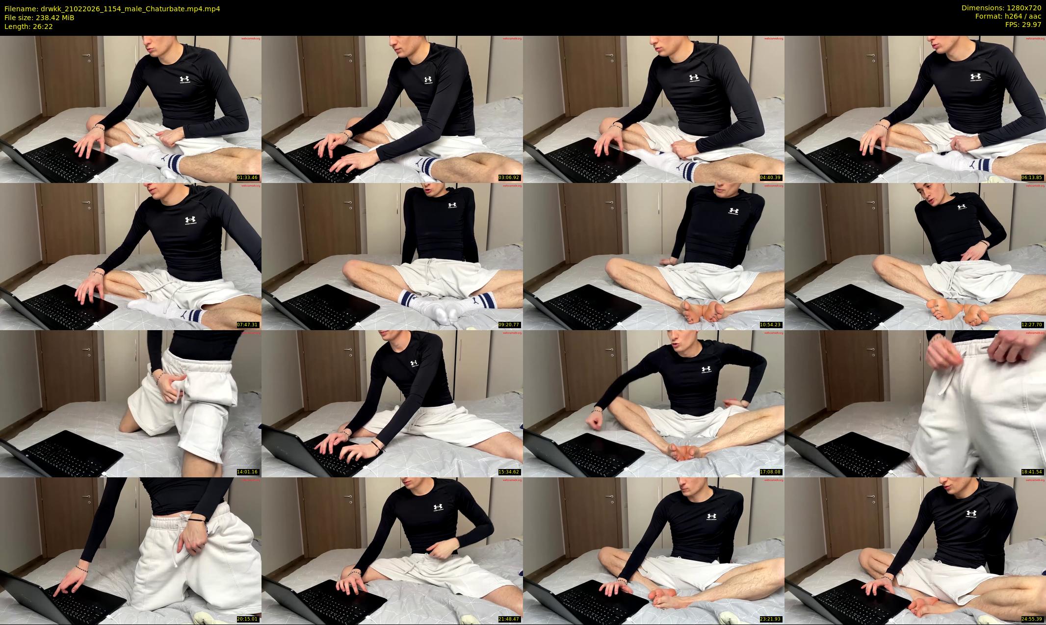 drwkk — 27 minute Chaturbate male cam show recording, 720p, Feb 21, 2026
