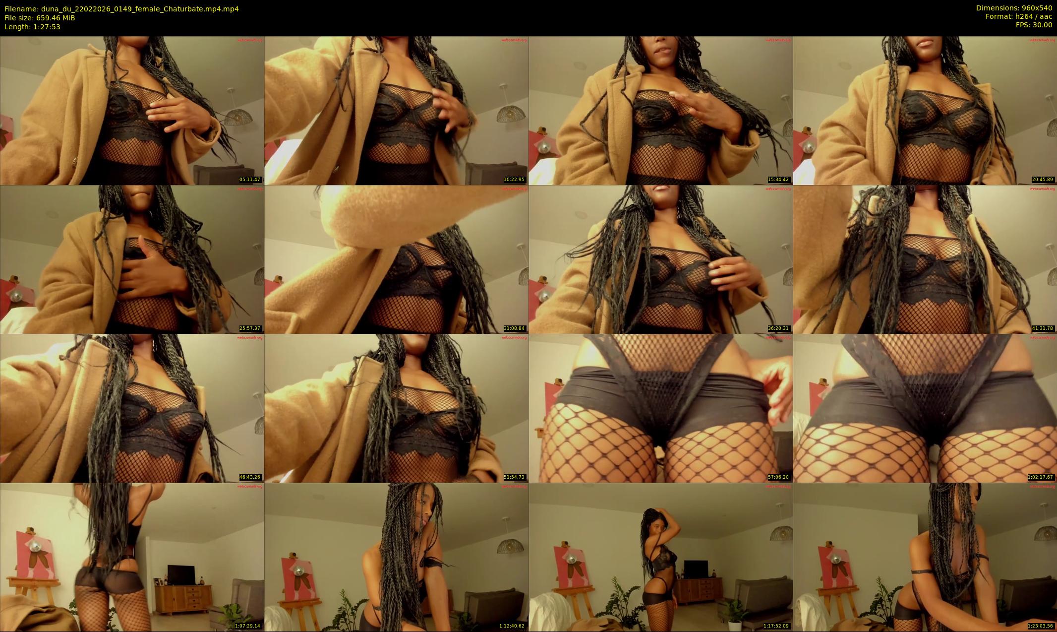 duna_du — 88 minute Chaturbate female cam show recording, 480p, Feb 22, 2026