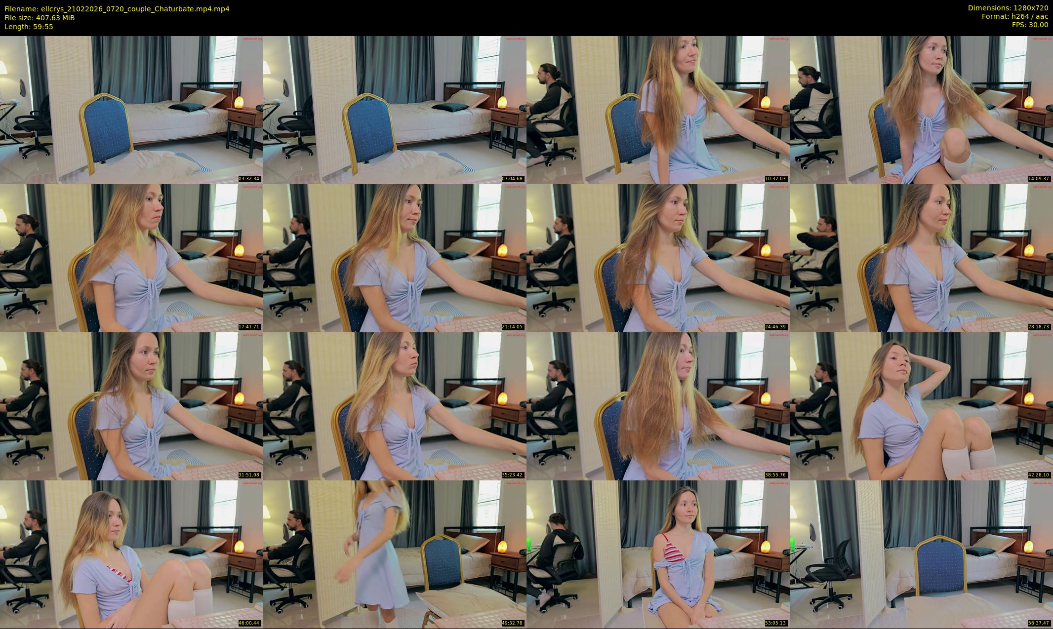 ellcrys — 60 minute Chaturbate couple cam show recording, 720p, Feb 21, 2026