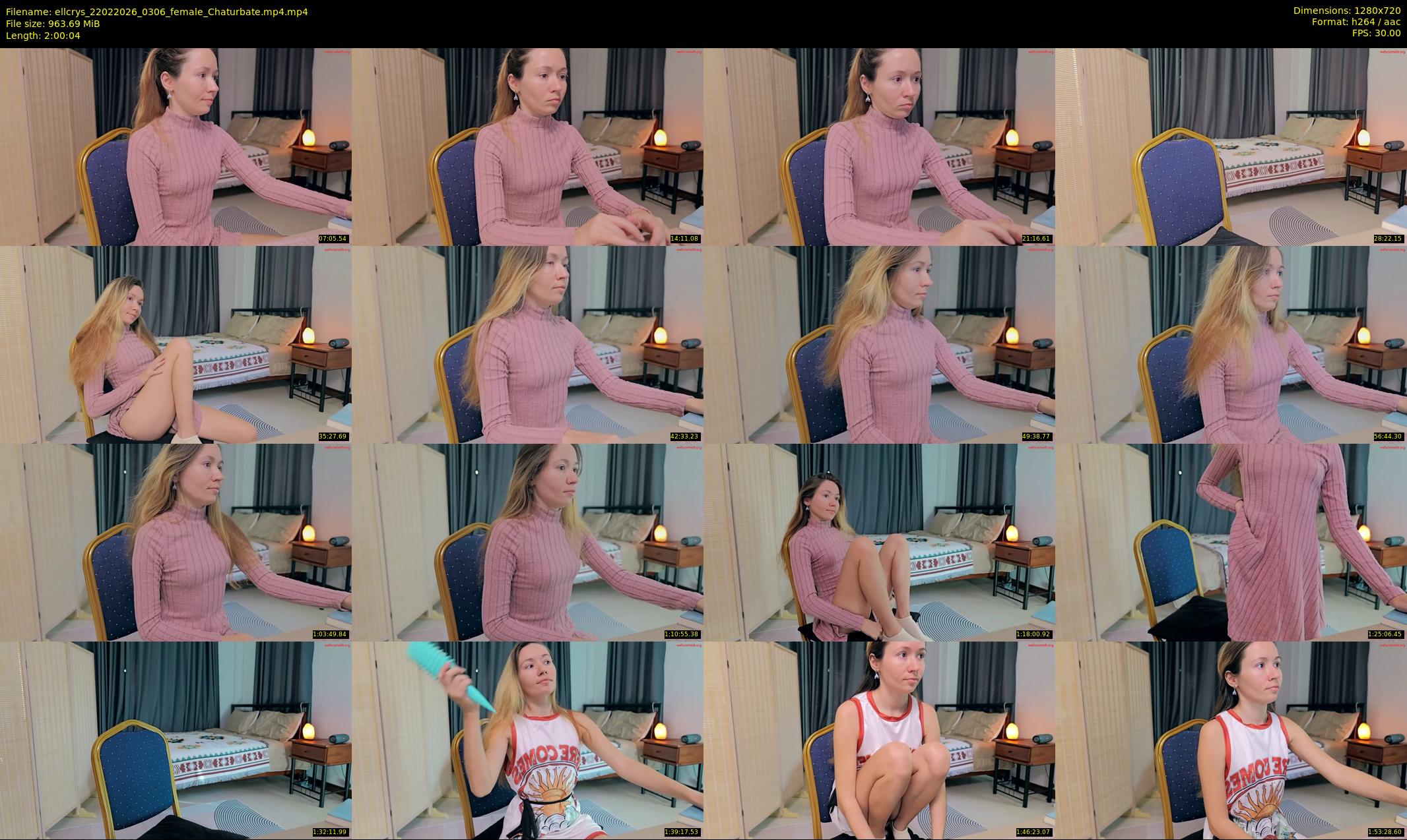 ellcrys — 121 minute Chaturbate couple cam show recording, 720p, Feb 22, 2026