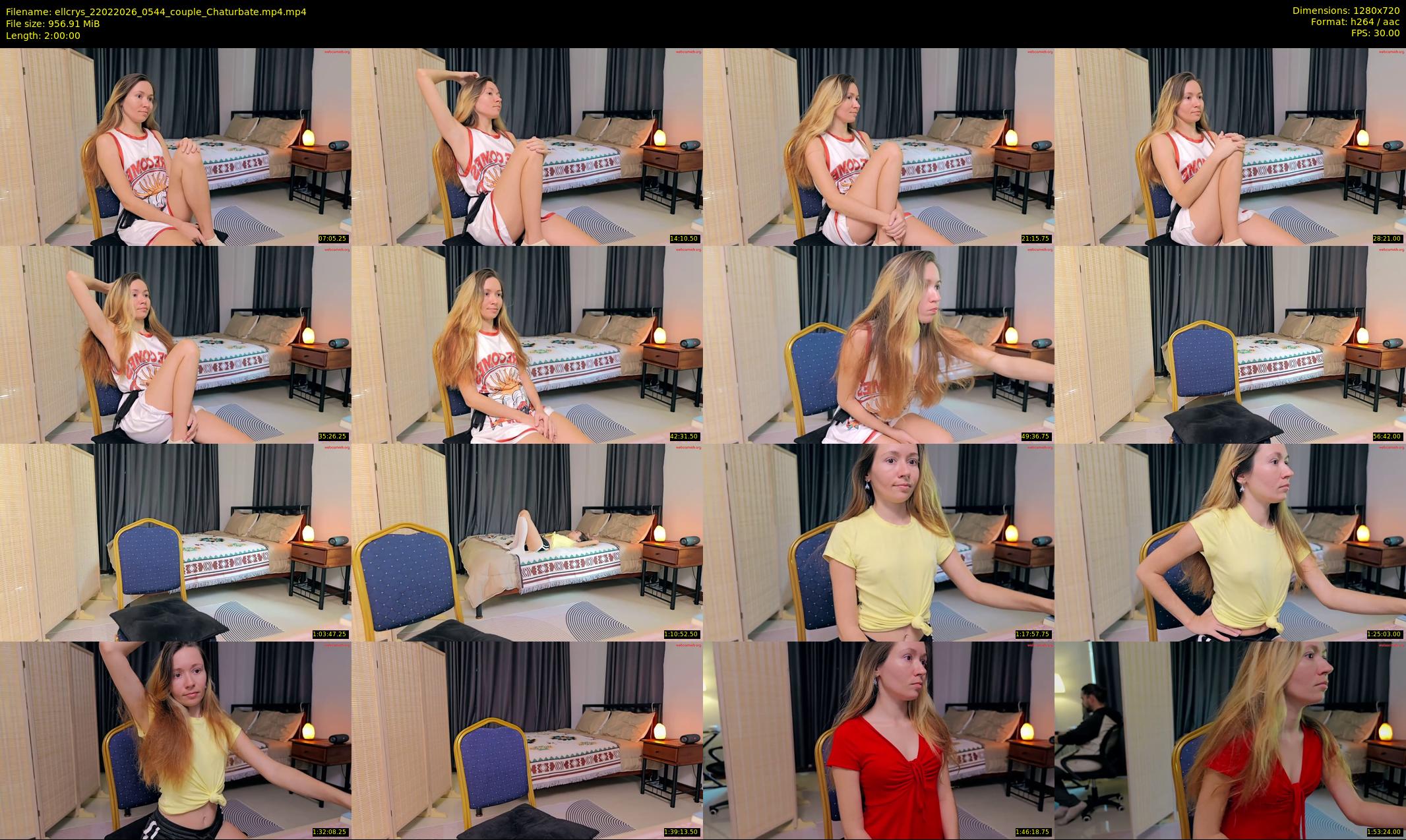 ellcrys — 120 minute Chaturbate couple cam show recording, 720p, Feb 22, 2026