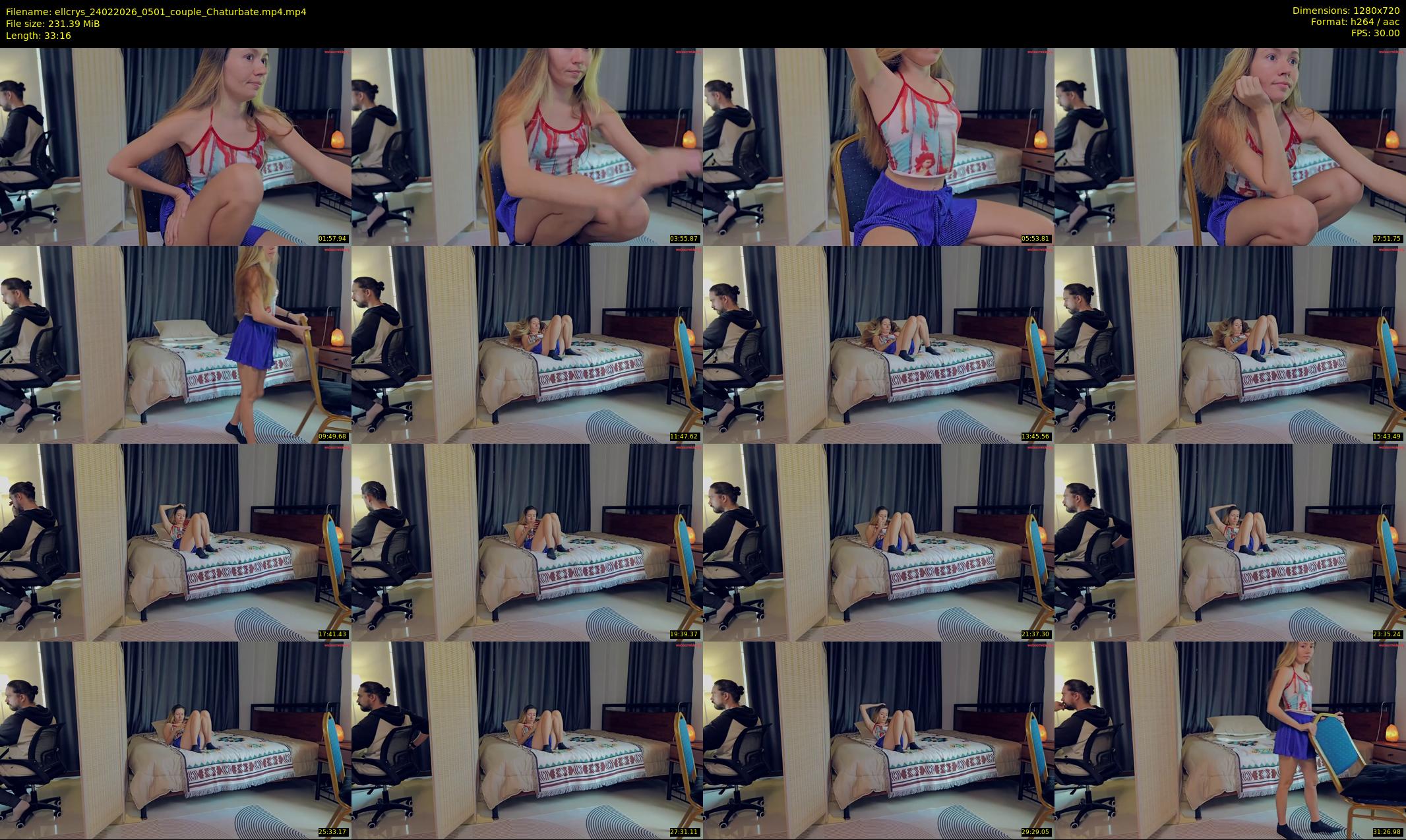 ellcrys — 34 minute Chaturbate couple cam show recording, 720p, Feb 24, 2026
