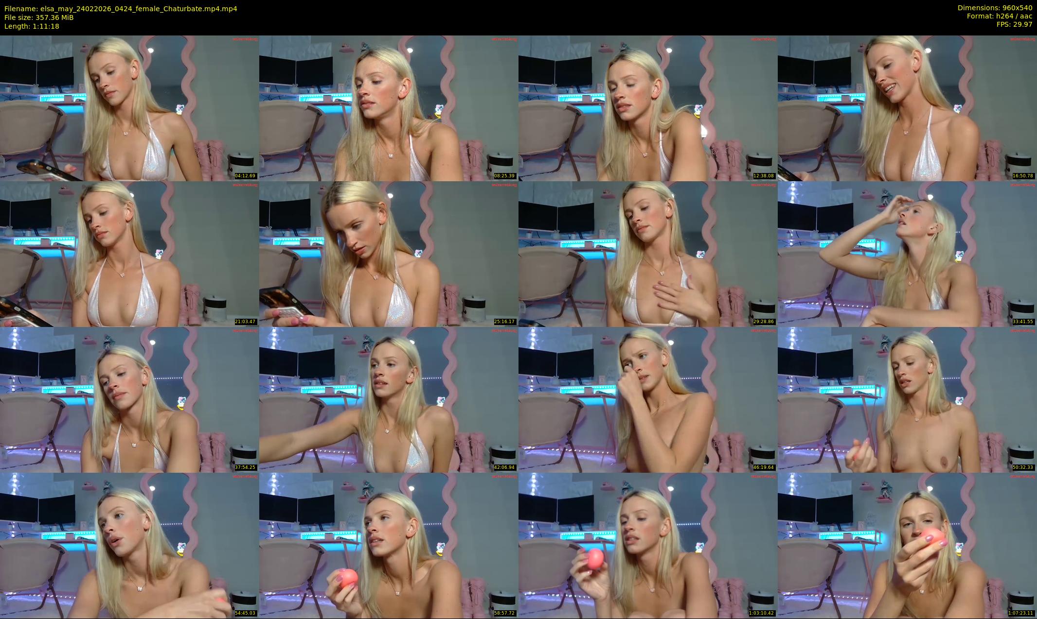 elsa_may — 72 minute Chaturbate female cam show recording, 480p, Feb 24, 2026
