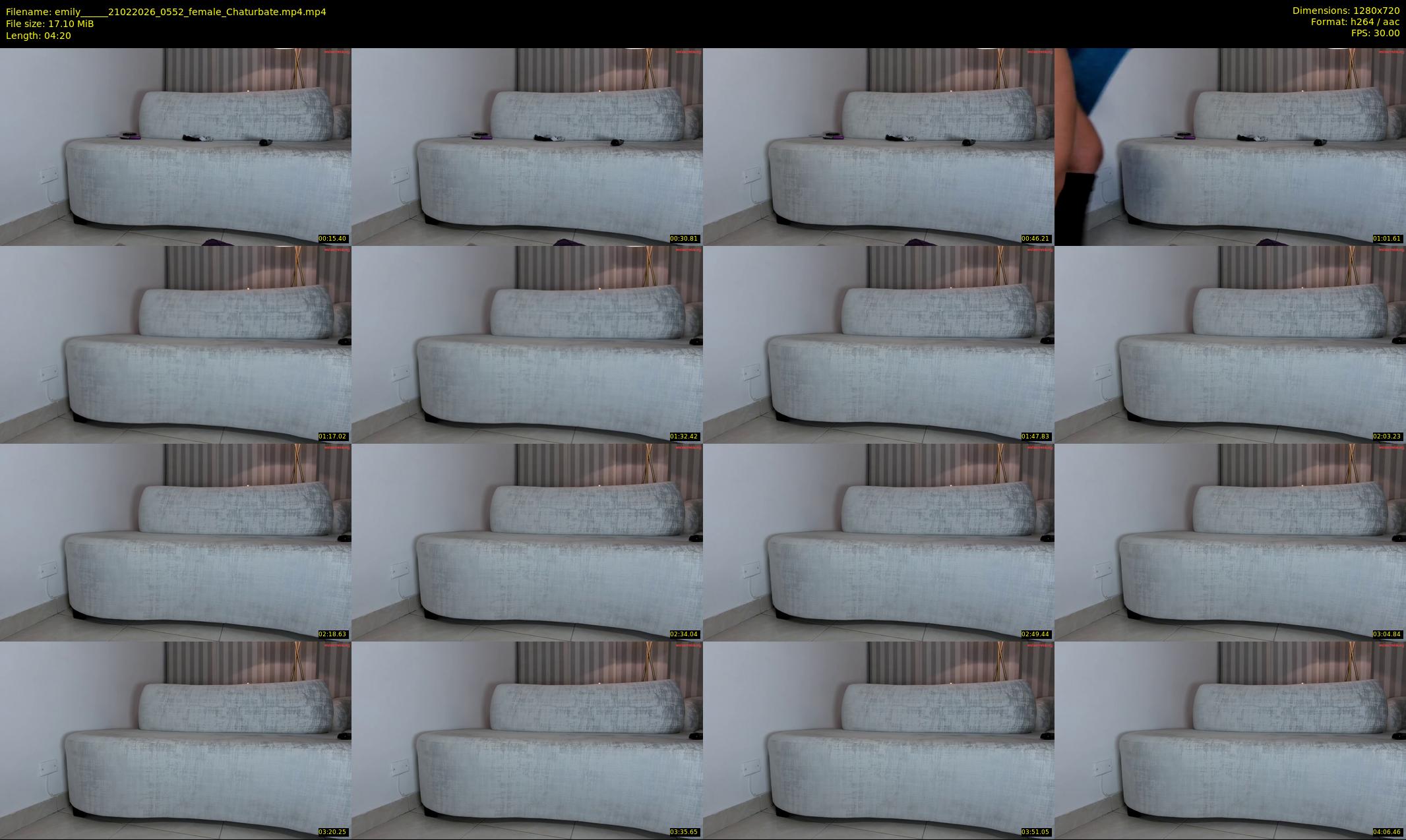 emily_____ — 5 minute Chaturbate female cam show recording, 720p, Feb 21, 2026