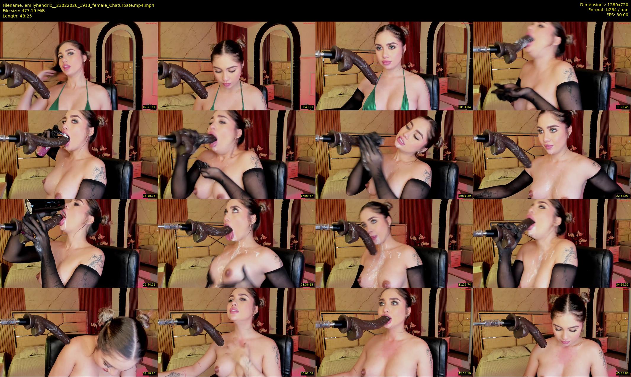 emilyhendrix_ — 49 minute Chaturbate couple cam show recording, 720p, Feb 23, 2026