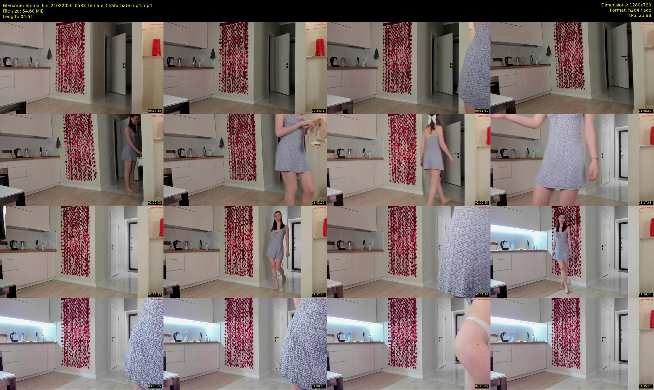 emma_flin — 5 minute Chaturbate female cam show recording, 720p, Feb 21, 2026