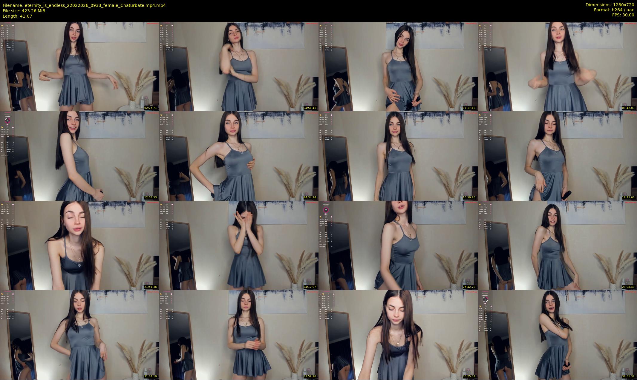 eternity_is_endless — 42 minute Chaturbate female cam show recording, 720p, Feb 22, 2026