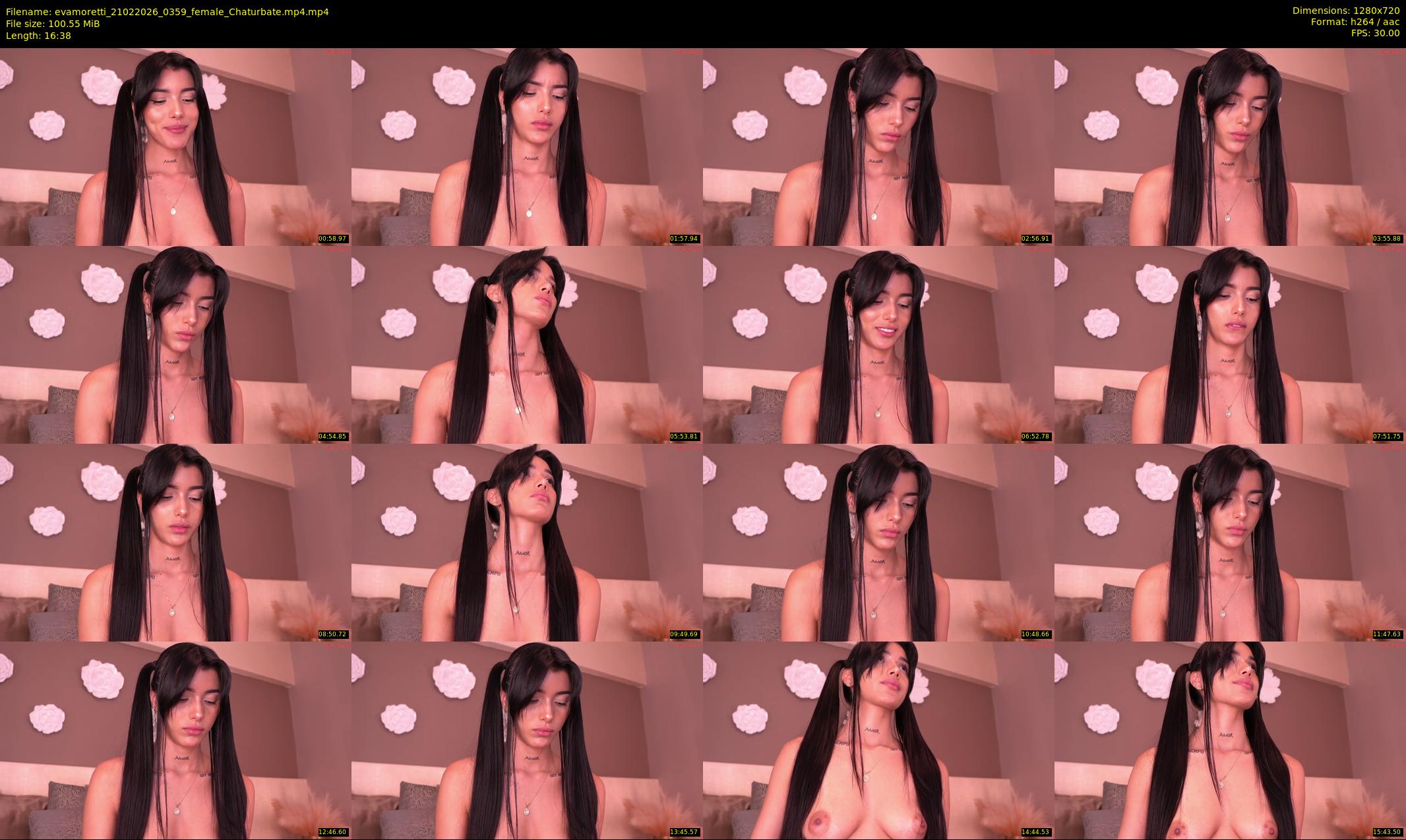 evamoretti — 17 minute Chaturbate female cam show recording, 720p, Feb 21, 2026
