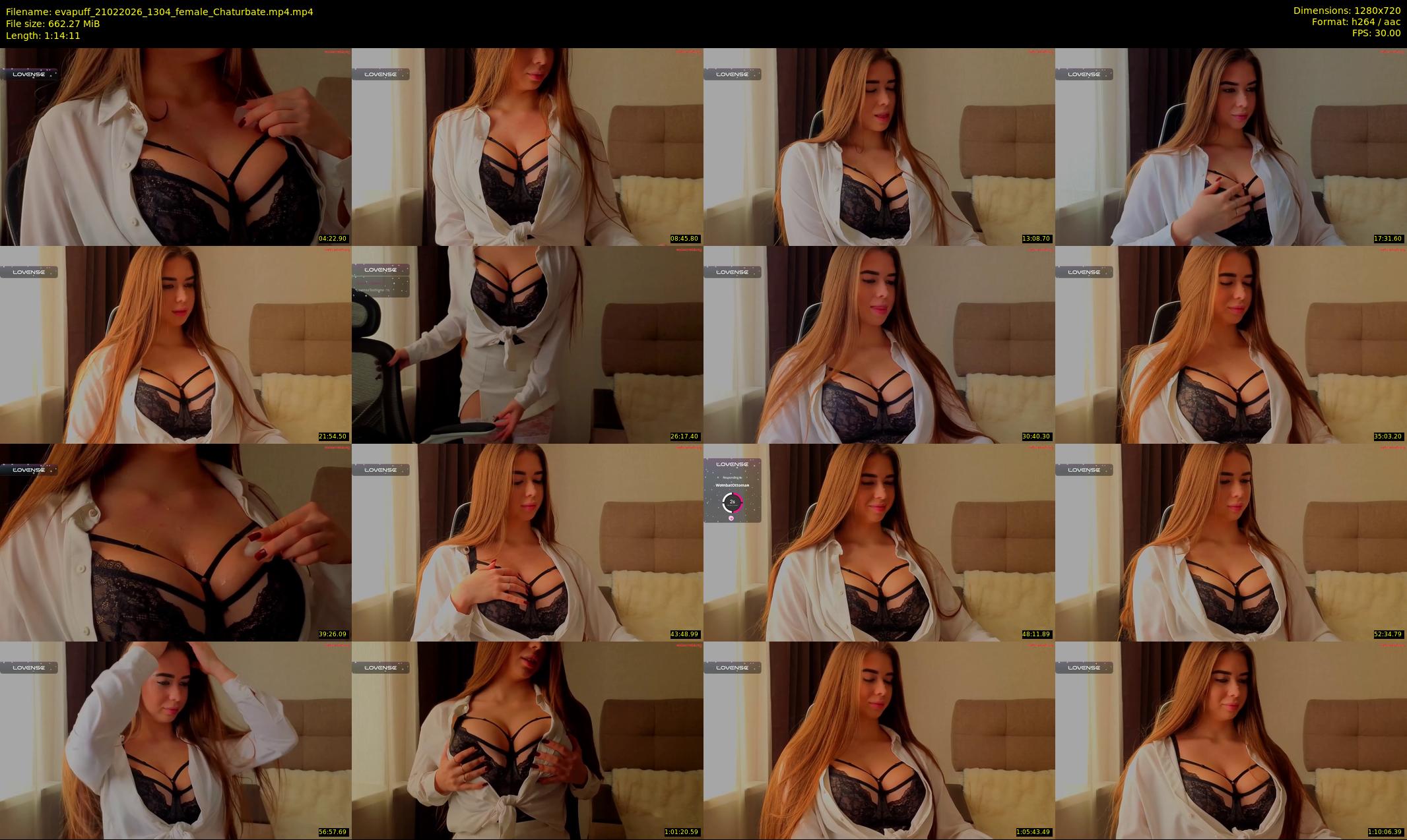 evapuff — 75 minute Chaturbate female cam show recording, 720p, Feb 21, 2026