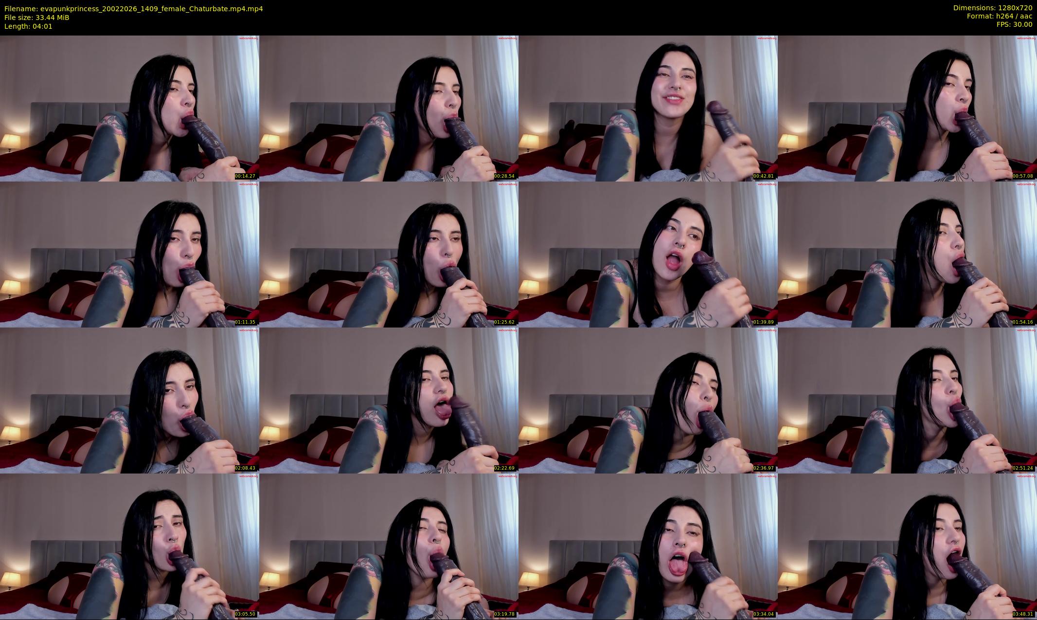 evapunkprincess — 5 minute Chaturbate female cam show recording, 720p, Feb 20, 2026