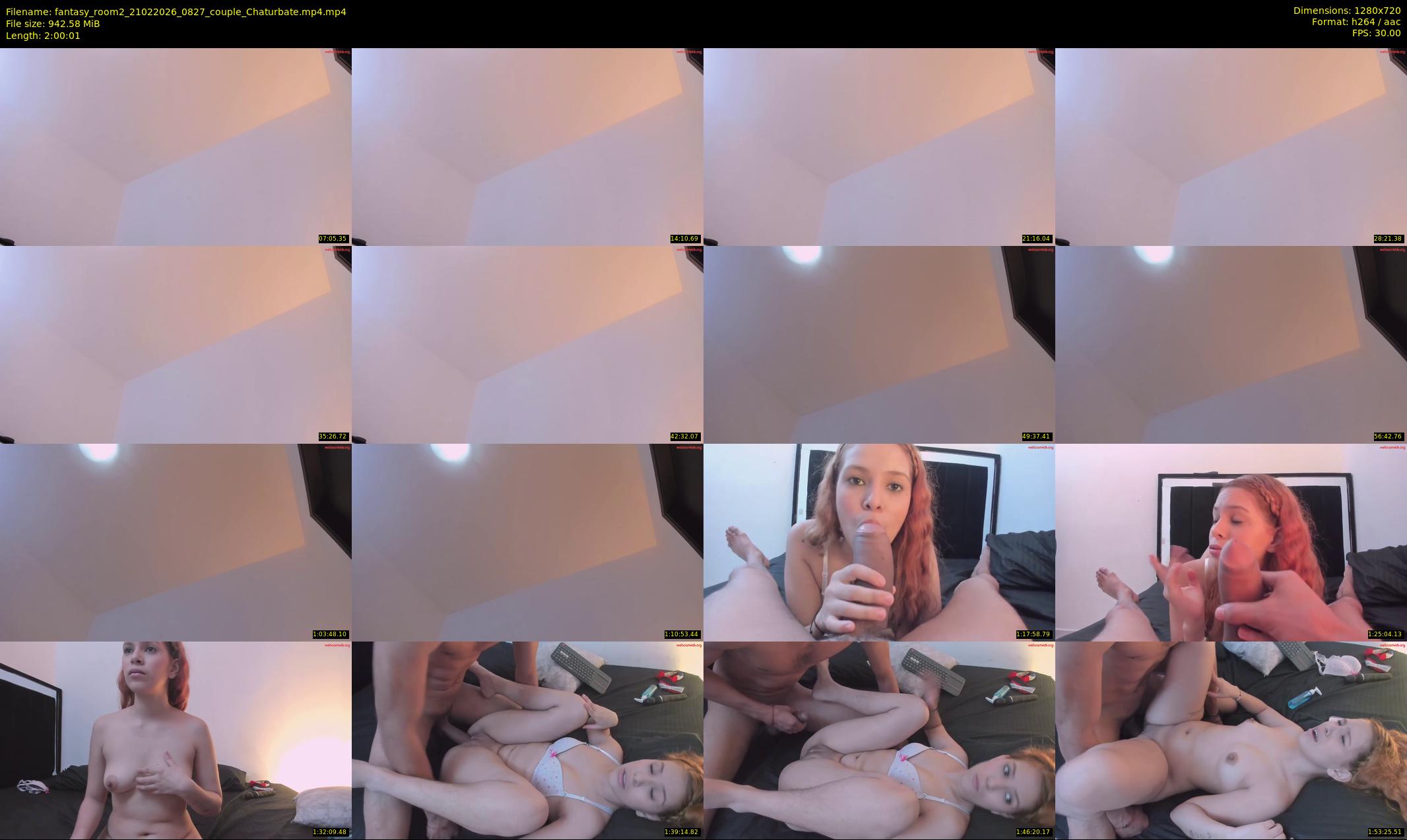 fantasy_room2 — 121 minute Chaturbate couple cam show recording, 720p, Feb 21, 2026