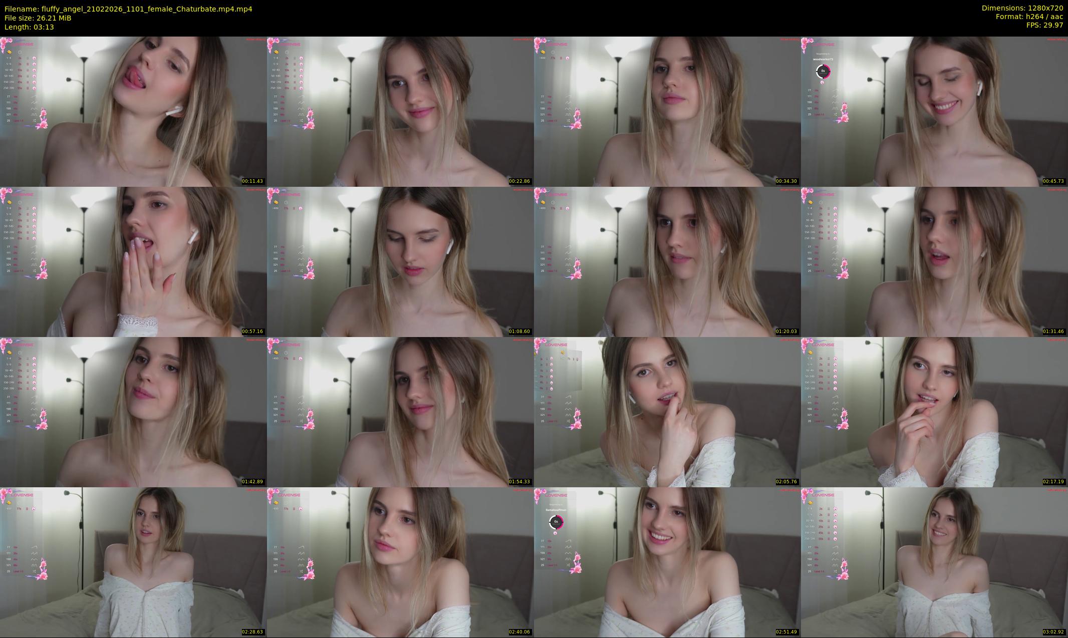 fluffy_angel — 4 minute Chaturbate female cam show recording, 720p, Feb 21, 2026
