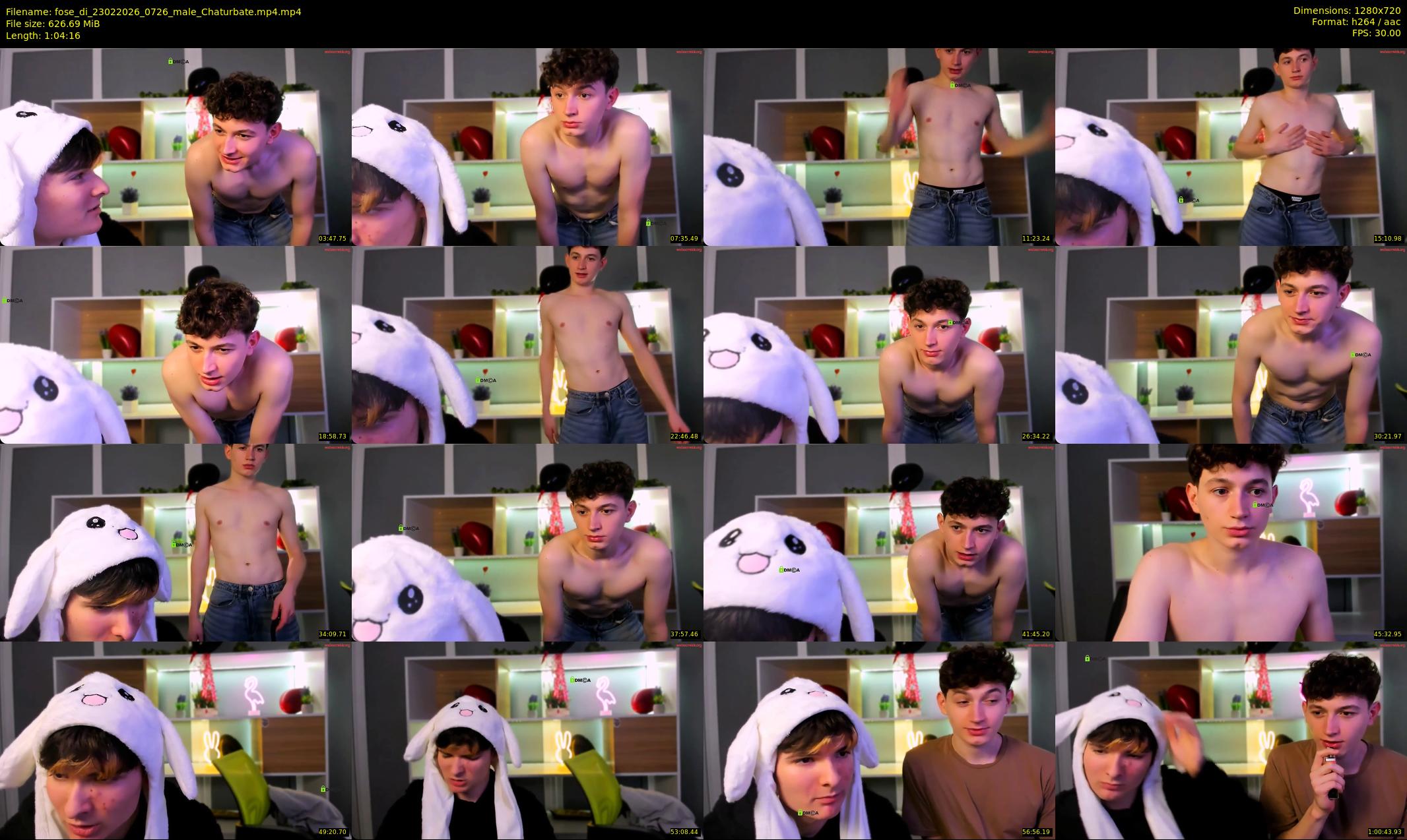 fose_di — 65 minute Chaturbate male cam show recording, 720p, Feb 23, 2026