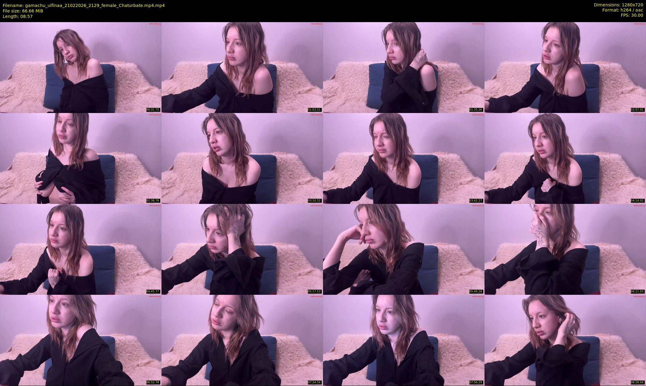 gamachu_ulfinaa — 9 minute Chaturbate female cam show recording, 720p, Feb 21, 2026