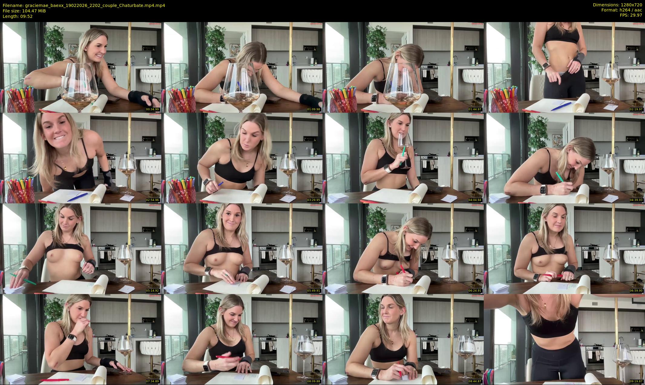 graciemae_baexx — 10 minute Chaturbate female cam show recording, 720p, Feb 19, 2026
