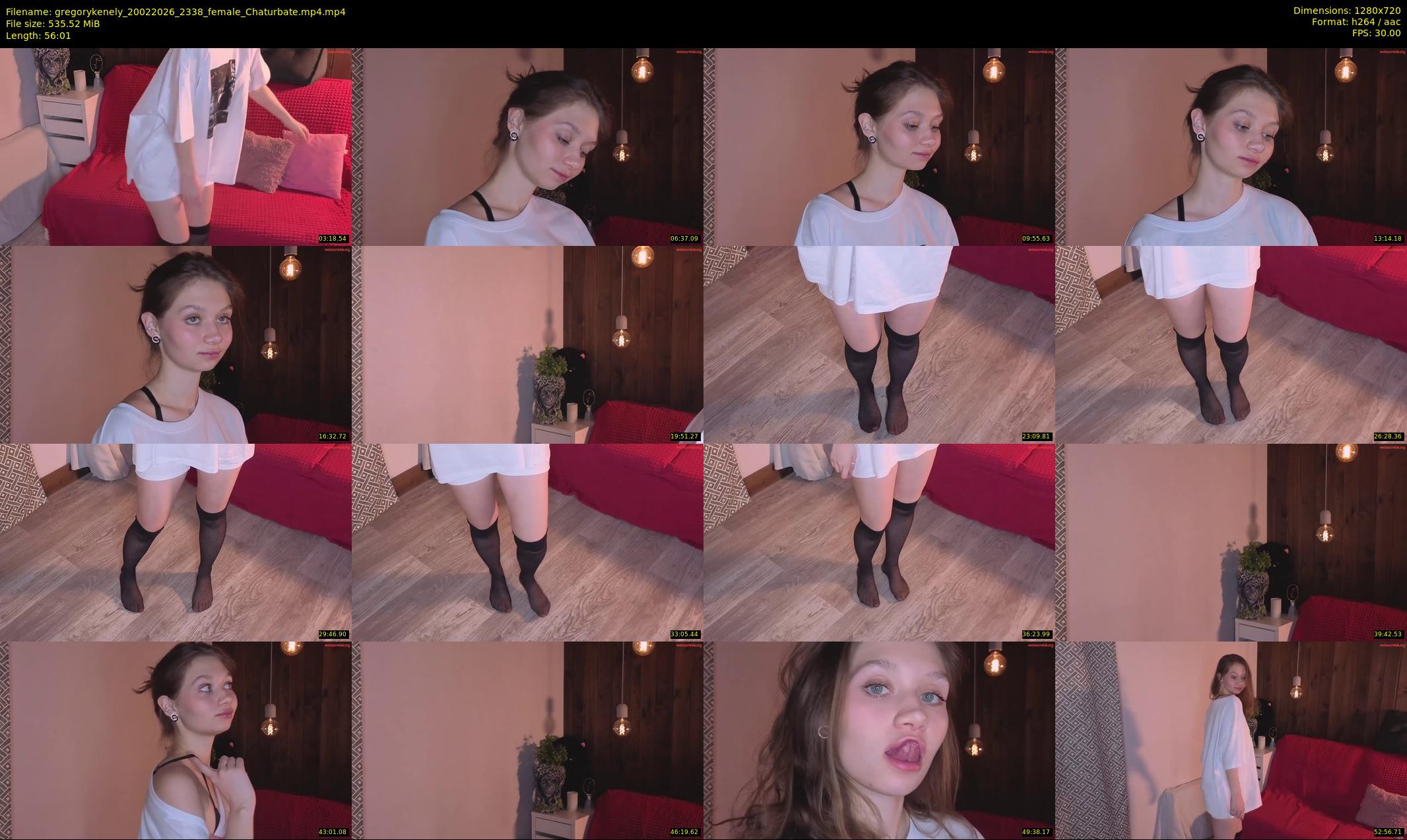 gregorykenely — 57 minute Chaturbate female cam show recording, 720p, Feb 20, 2026