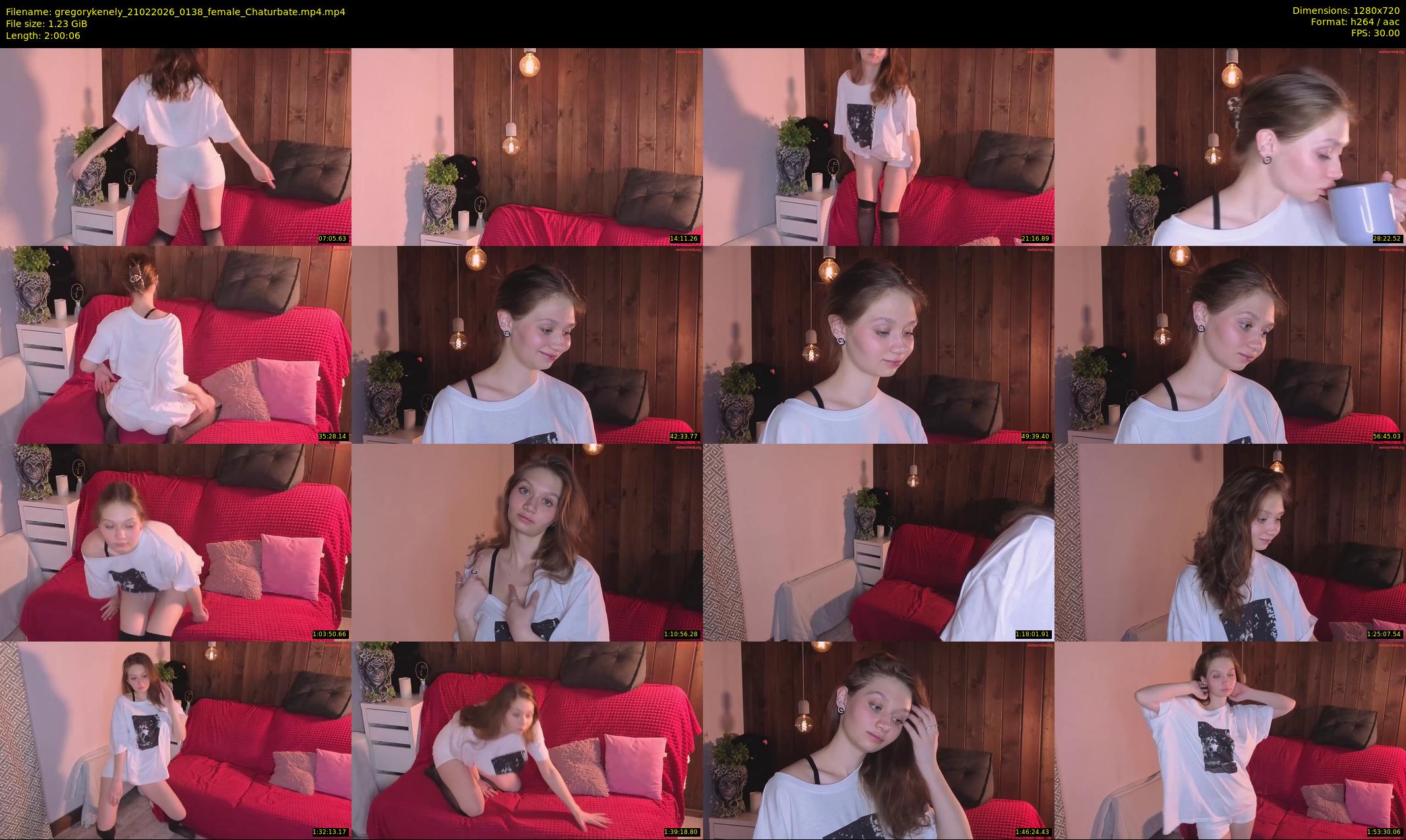 gregorykenely — 121 minute Chaturbate female cam show recording, 720p, Feb 21, 2026