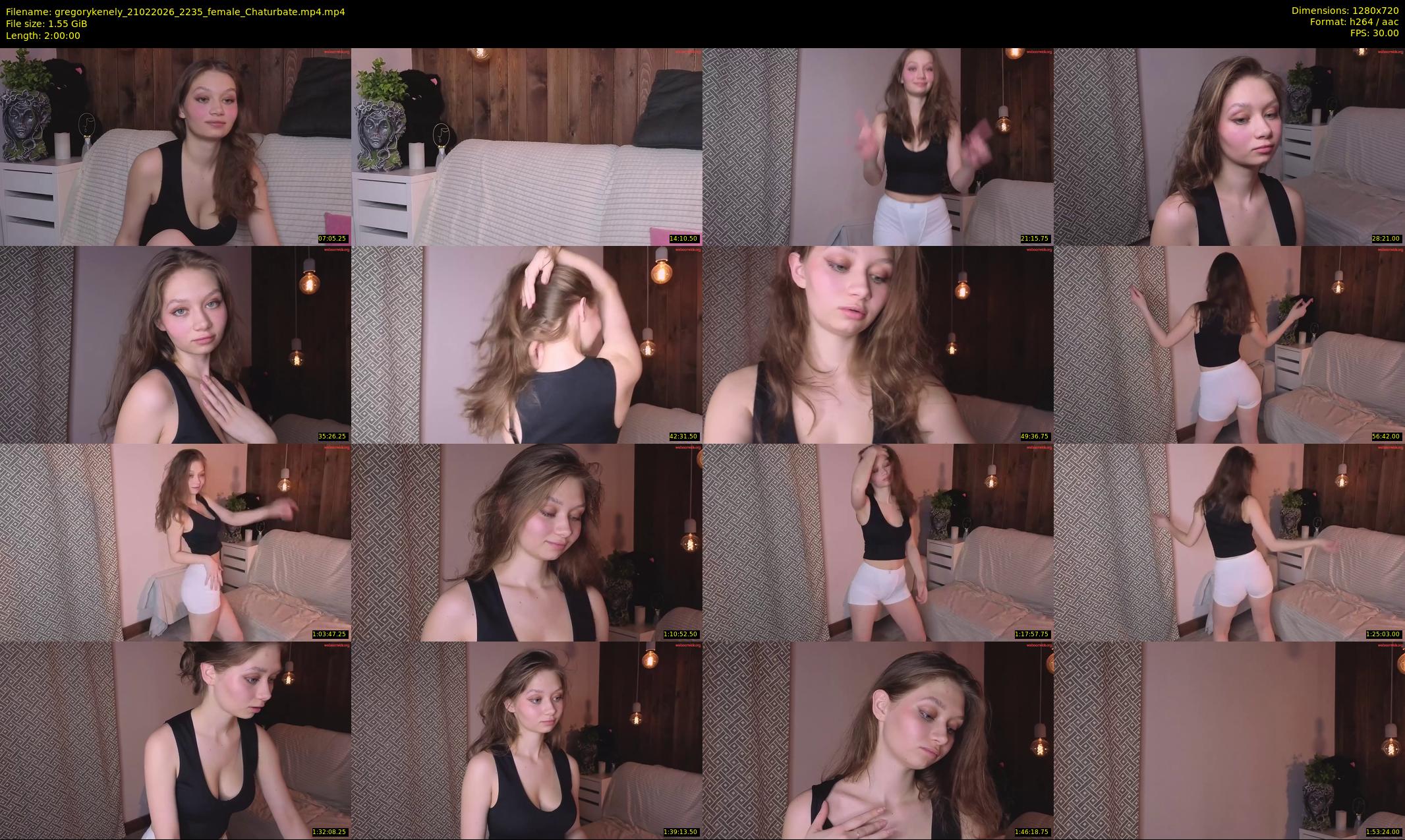 gregorykenely — 120 minute Chaturbate female cam show recording, 720p, Feb 21, 2026