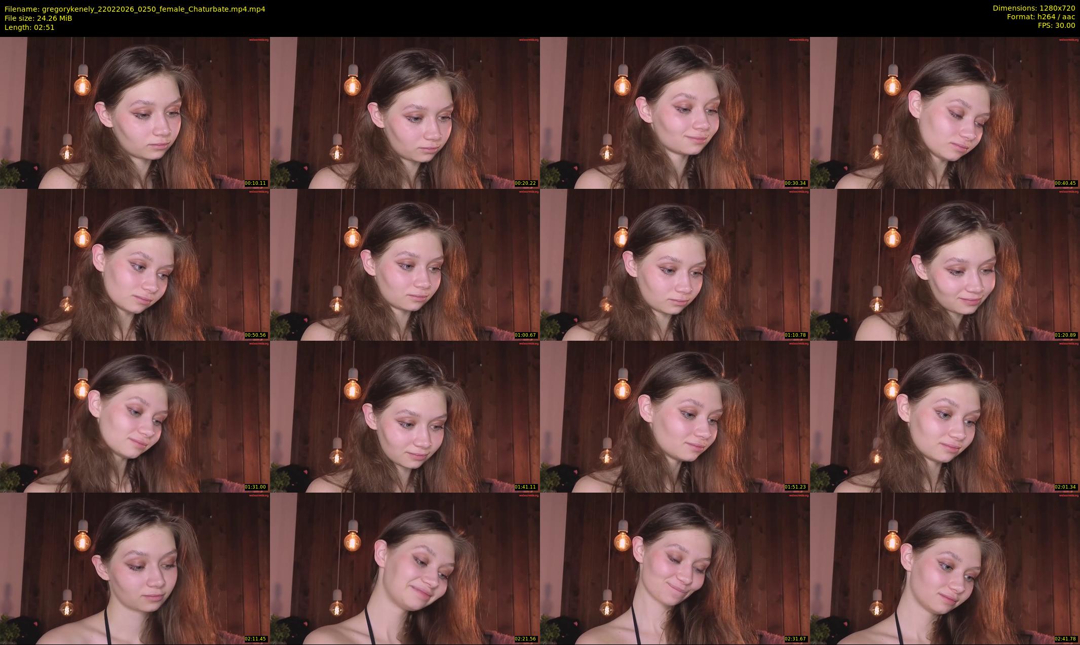 gregorykenely — 3 minute Chaturbate female cam show recording, 720p, Feb 22, 2026