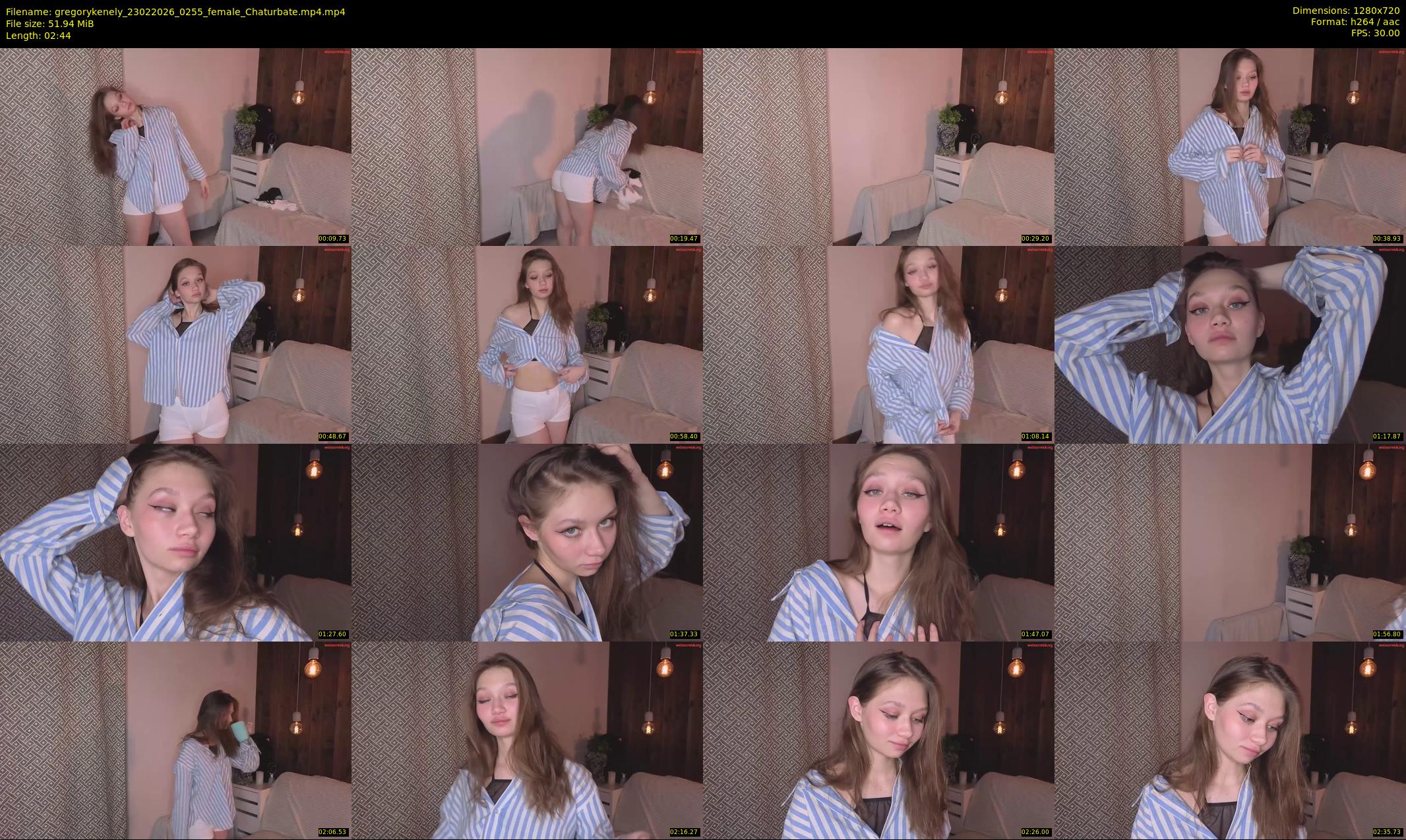 gregorykenely — 3 minute Chaturbate female cam show recording, 720p, Feb 23, 2026