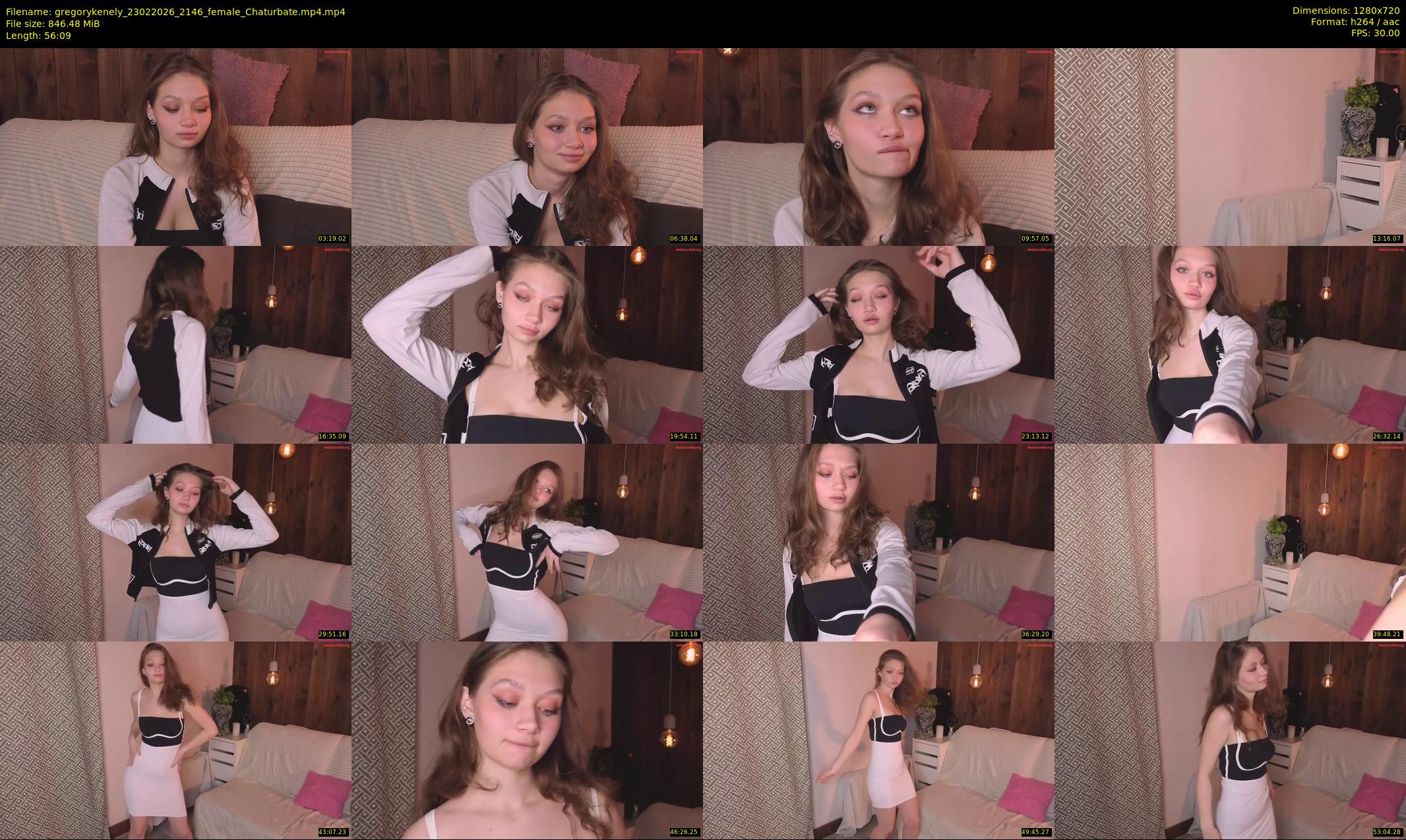 gregorykenely — 57 minute Chaturbate female cam show recording, 720p, Feb 23, 2026