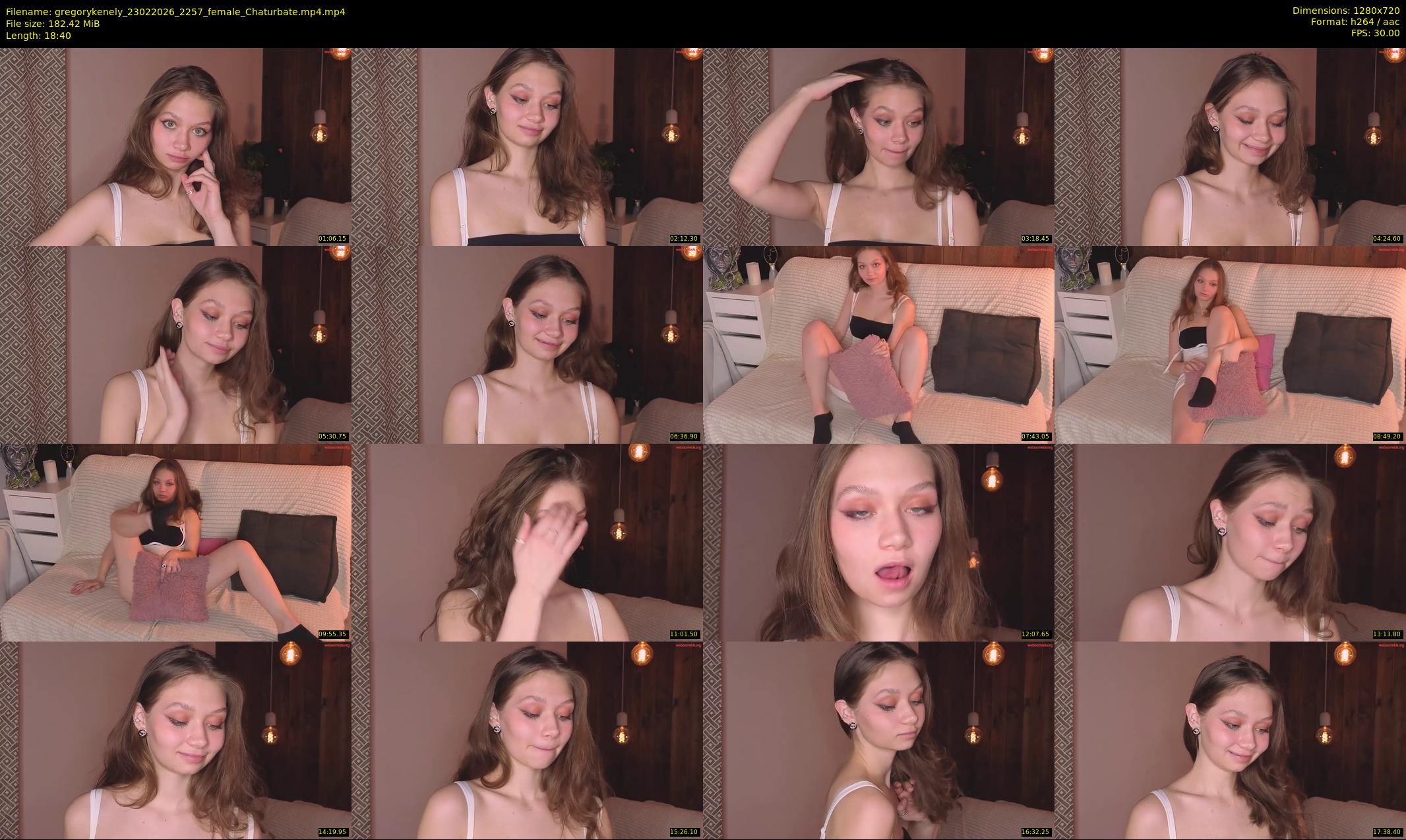 gregorykenely — 19 minute Chaturbate female cam show recording, 720p, Feb 23, 2026