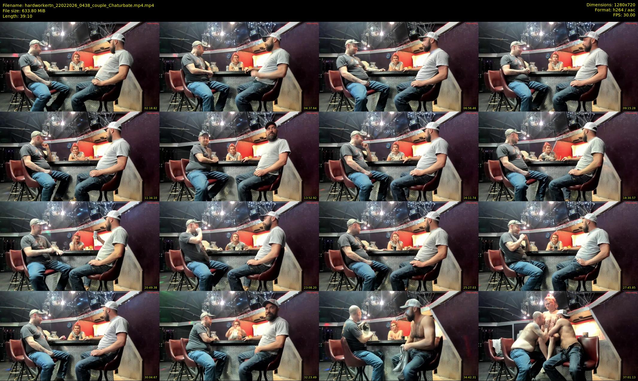 hardworkertn — 40 minute Chaturbate male cam show recording, 720p, Feb 22, 2026