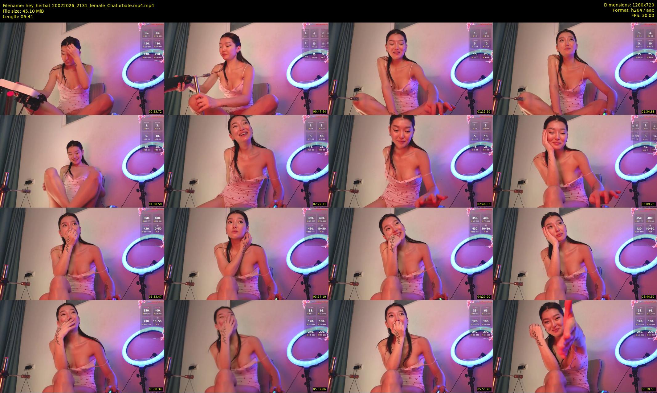 hey_herbal — 7 minute Chaturbate female cam show recording, 720p, Feb 20, 2026