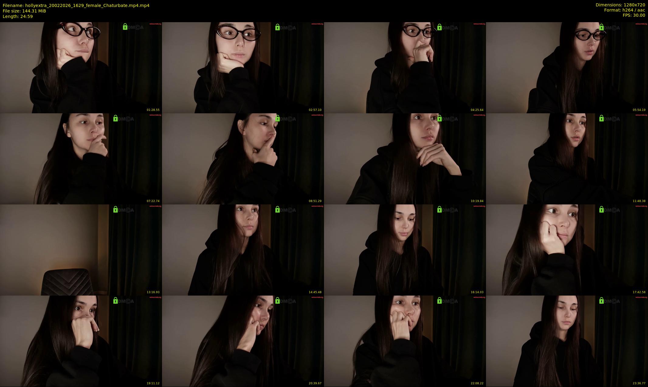 hollyextra — 25 minute Chaturbate female cam show recording, 720p, Feb 20, 2026