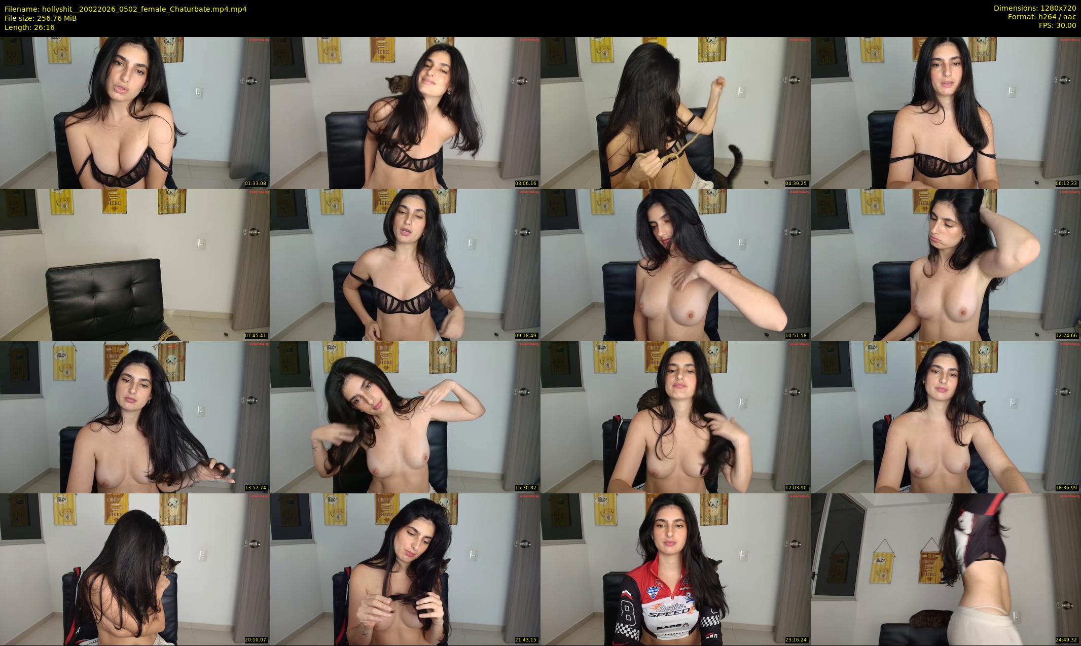 hollyshit_ — 27 minute Chaturbate female cam show recording, 720p, Feb 20, 2026