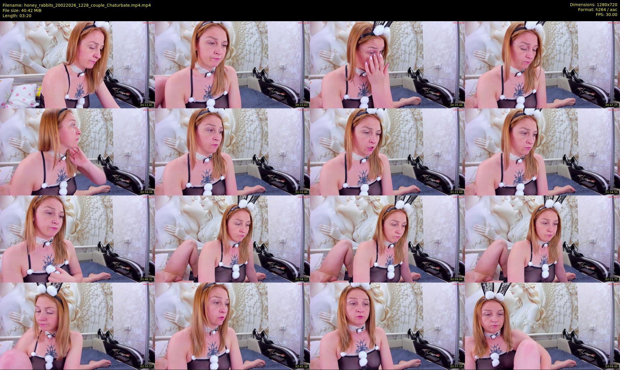 honey_rabbits — 4 minute Chaturbate couple cam show recording, 720p, Feb 20, 2026