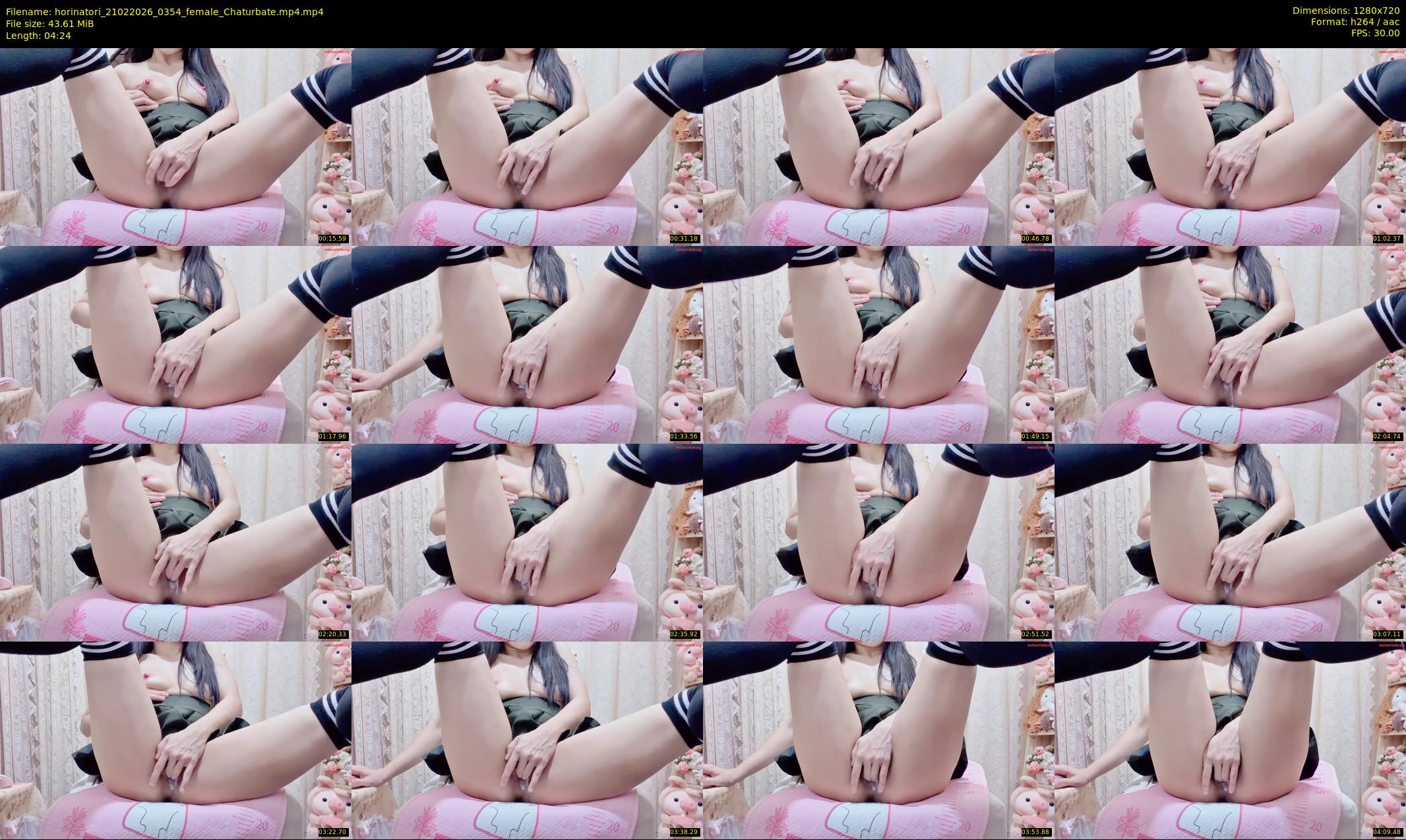 horinatori — 5 minute Chaturbate female cam show recording, 720p, Feb 21, 2026