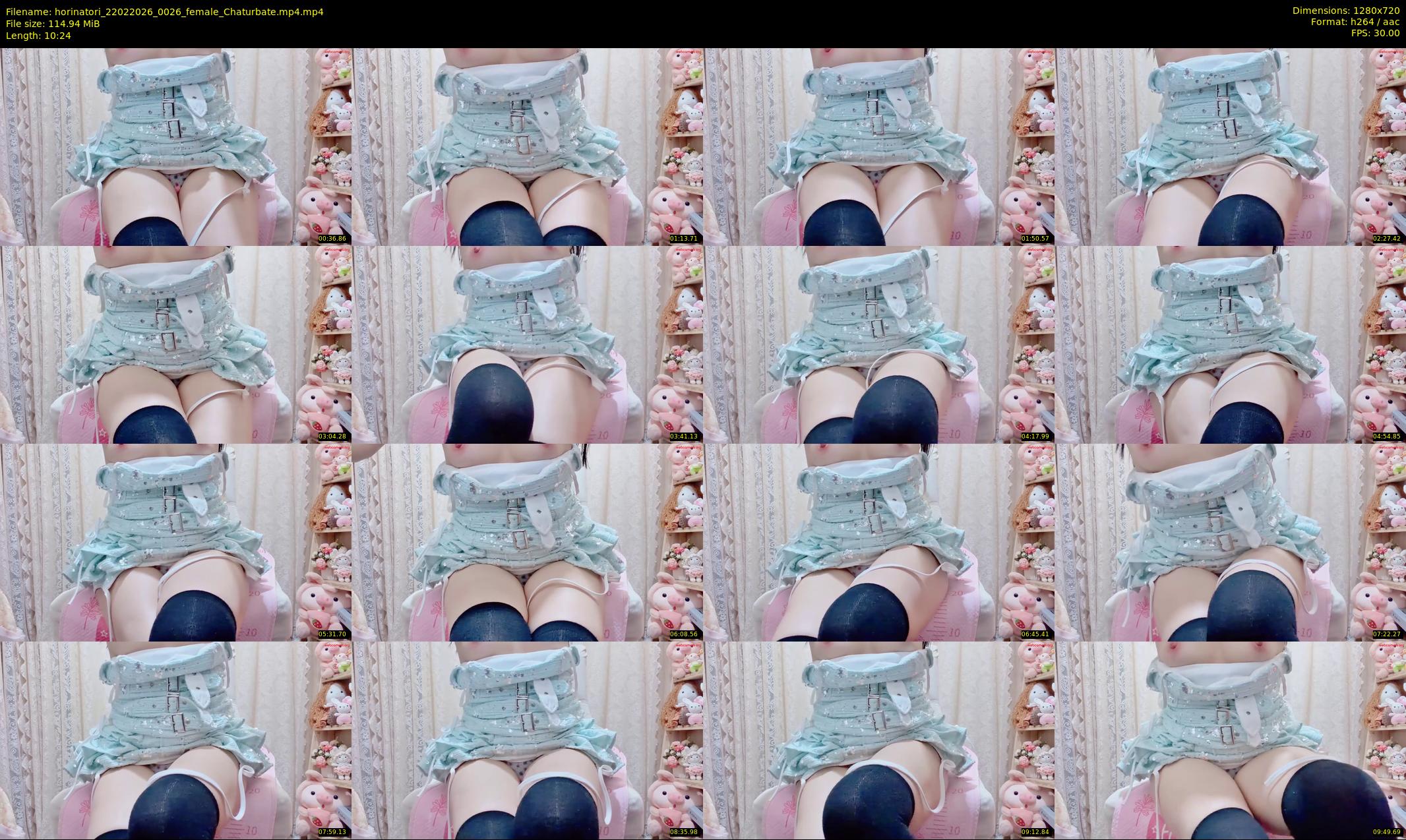 horinatori — 11 minute Chaturbate female cam show recording, 720p, Feb 22, 2026