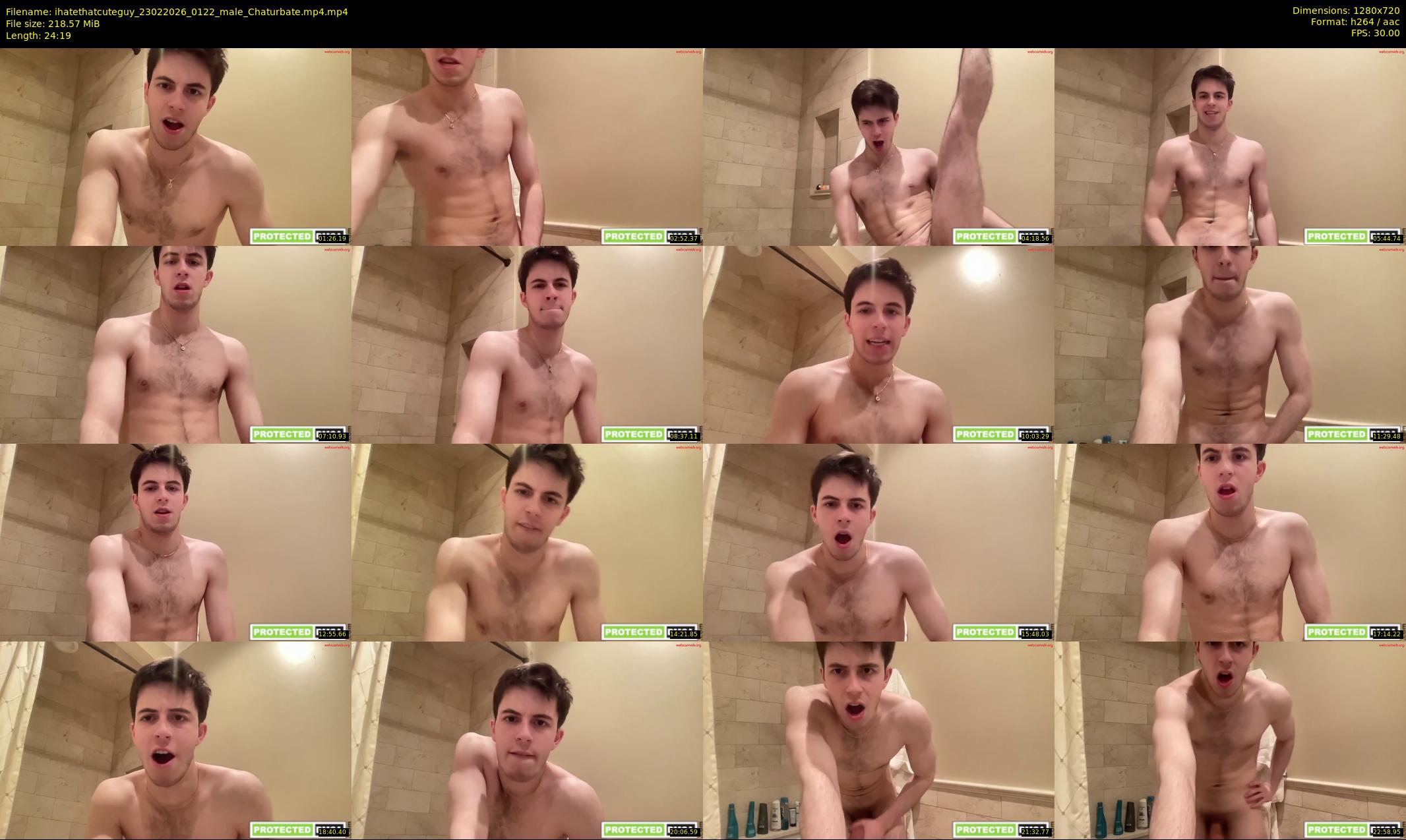 ihatethatcuteguy — 25 minute Chaturbate male cam show recording, 720p, Feb 23, 2026