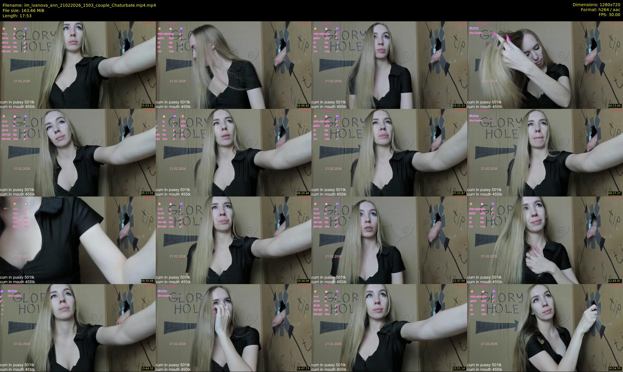 im_ivanova_ann — 18 minute Chaturbate female cam show recording, 720p, Feb 21, 2026