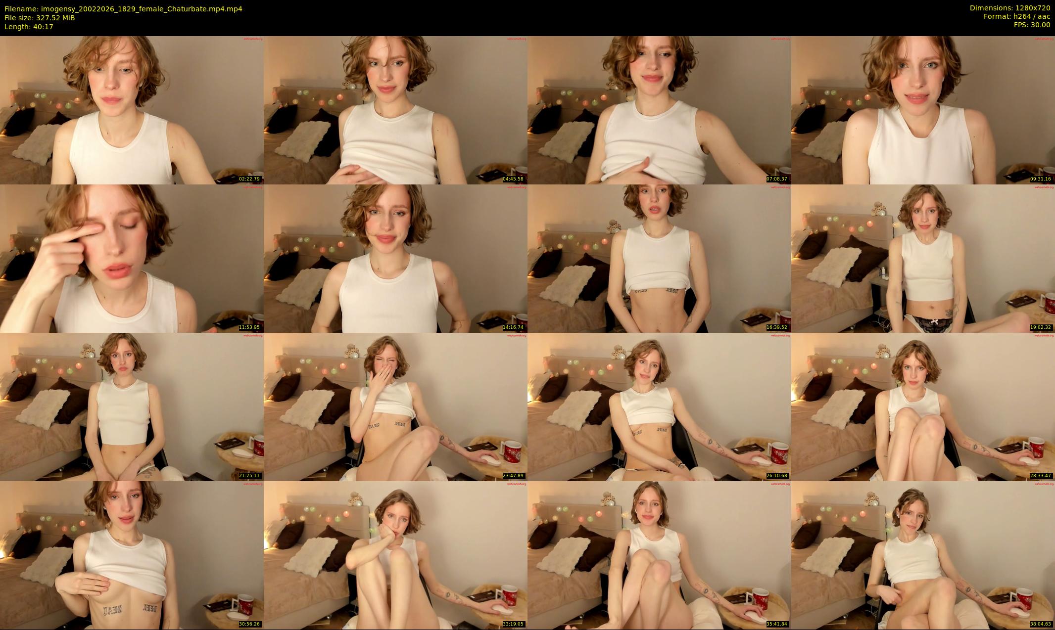 imogensy — 41 minute Chaturbate female cam show recording, 720p, Feb 20, 2026